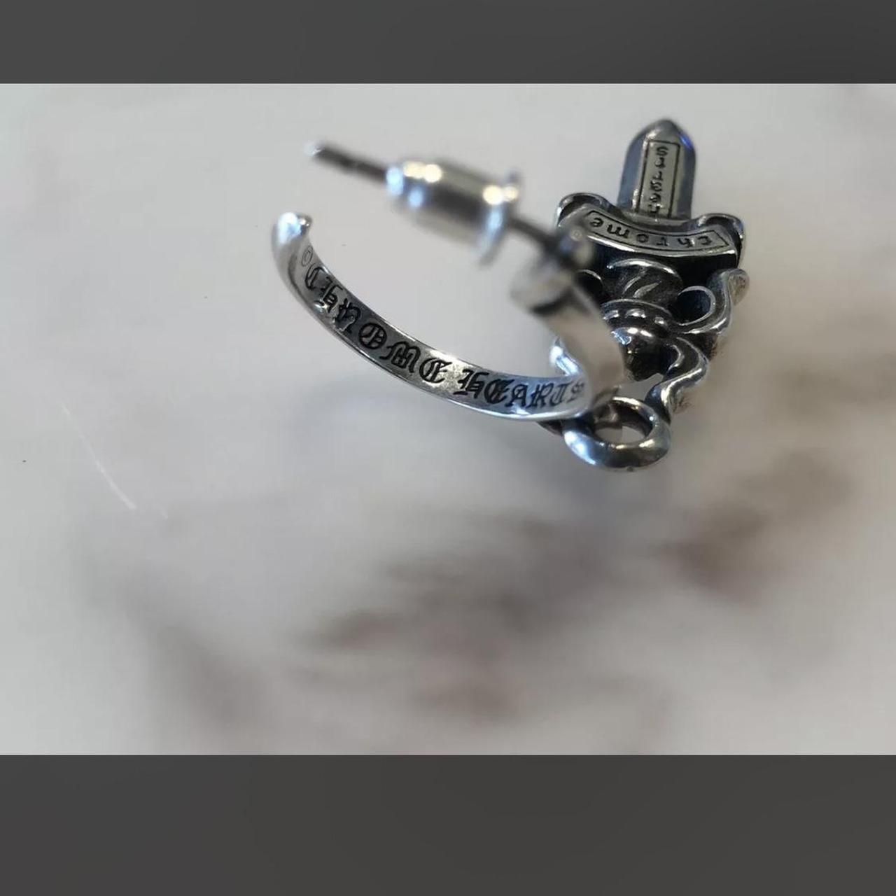 Chrome hearts earring from 1989, message offers - Depop