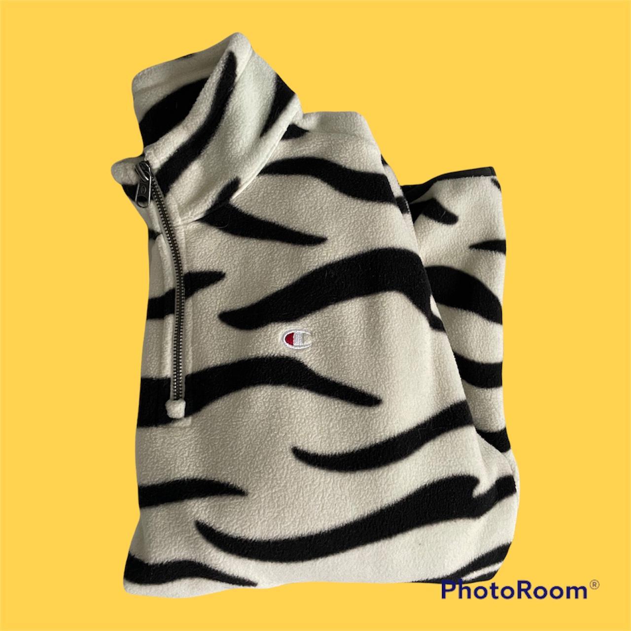 zebra champion fleece