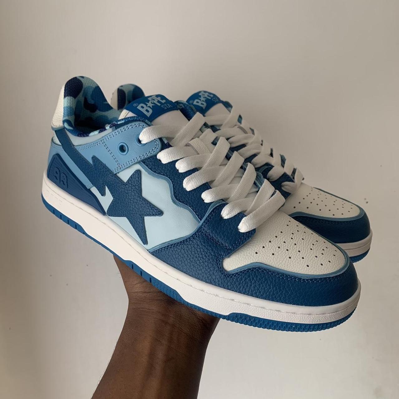 A BATHING APE BAPE SK8 STA ABC CAMO BLUE 🥶2022 Depop