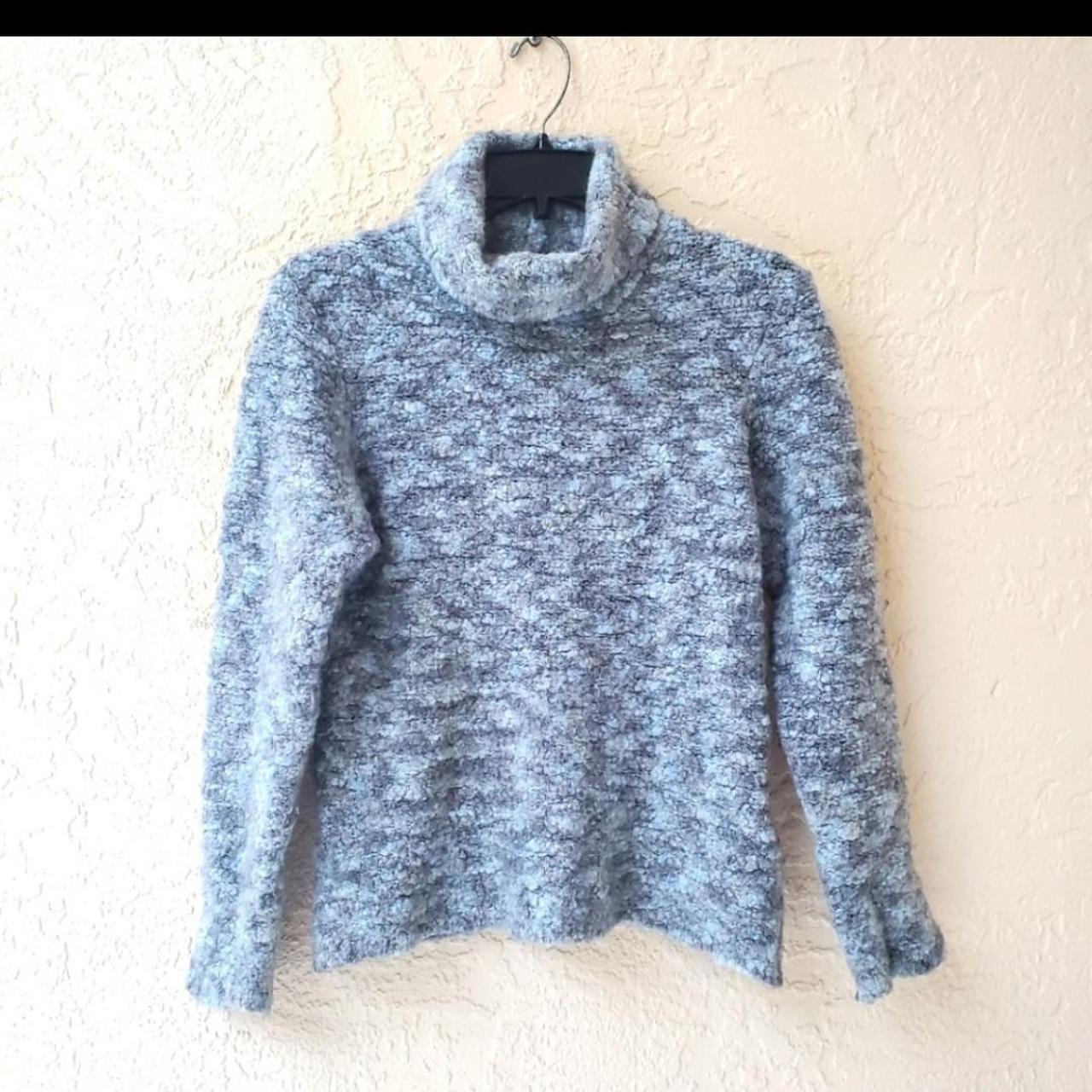 Talbots Chic Luxury Boucle Chunky Knit Wool Mohair... - Depop