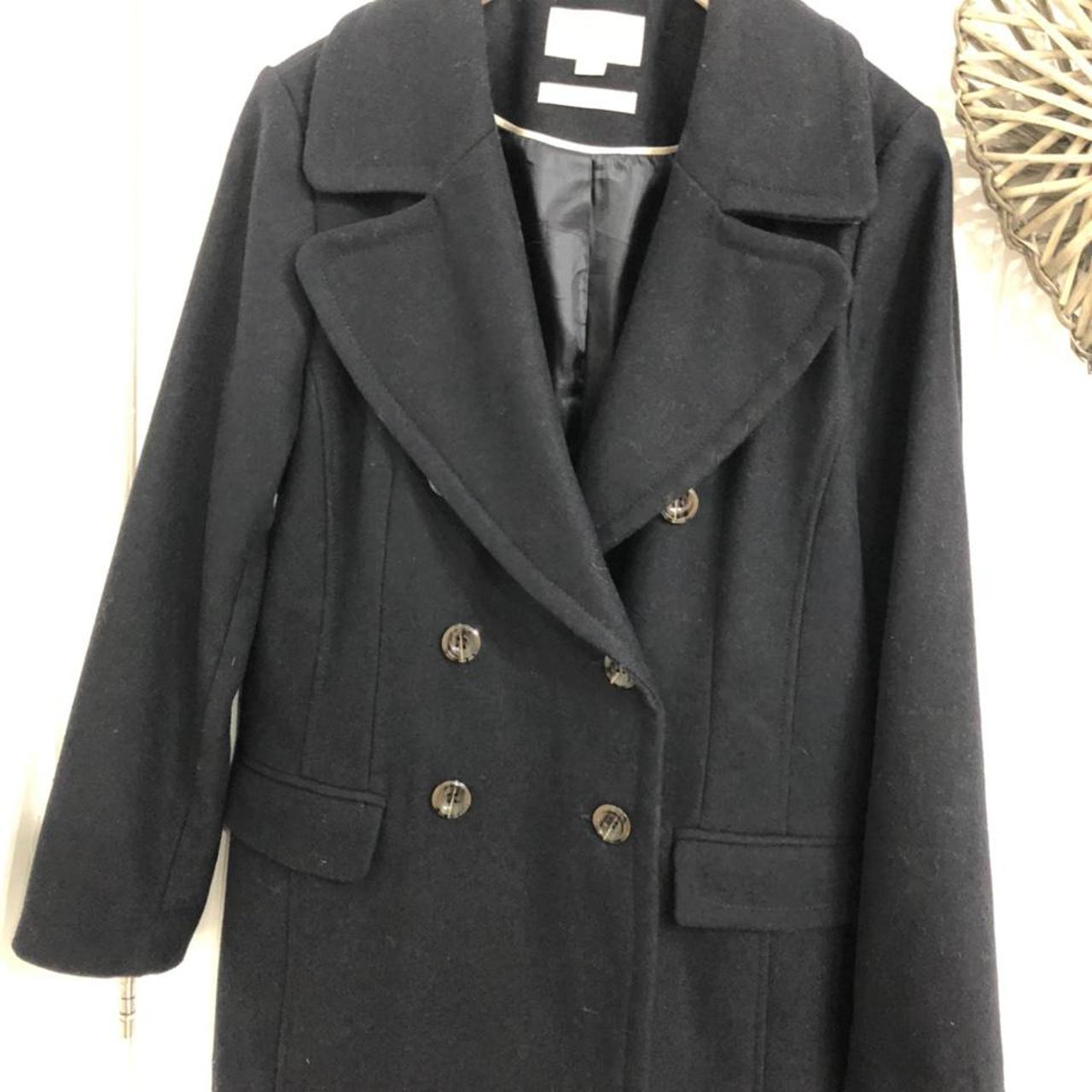 ladies wool coat size 14