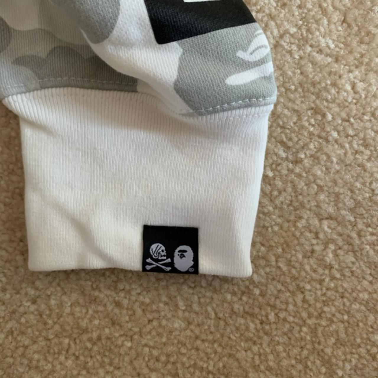 Bape Shark Reflective Tee White/camo Perfect - Depop