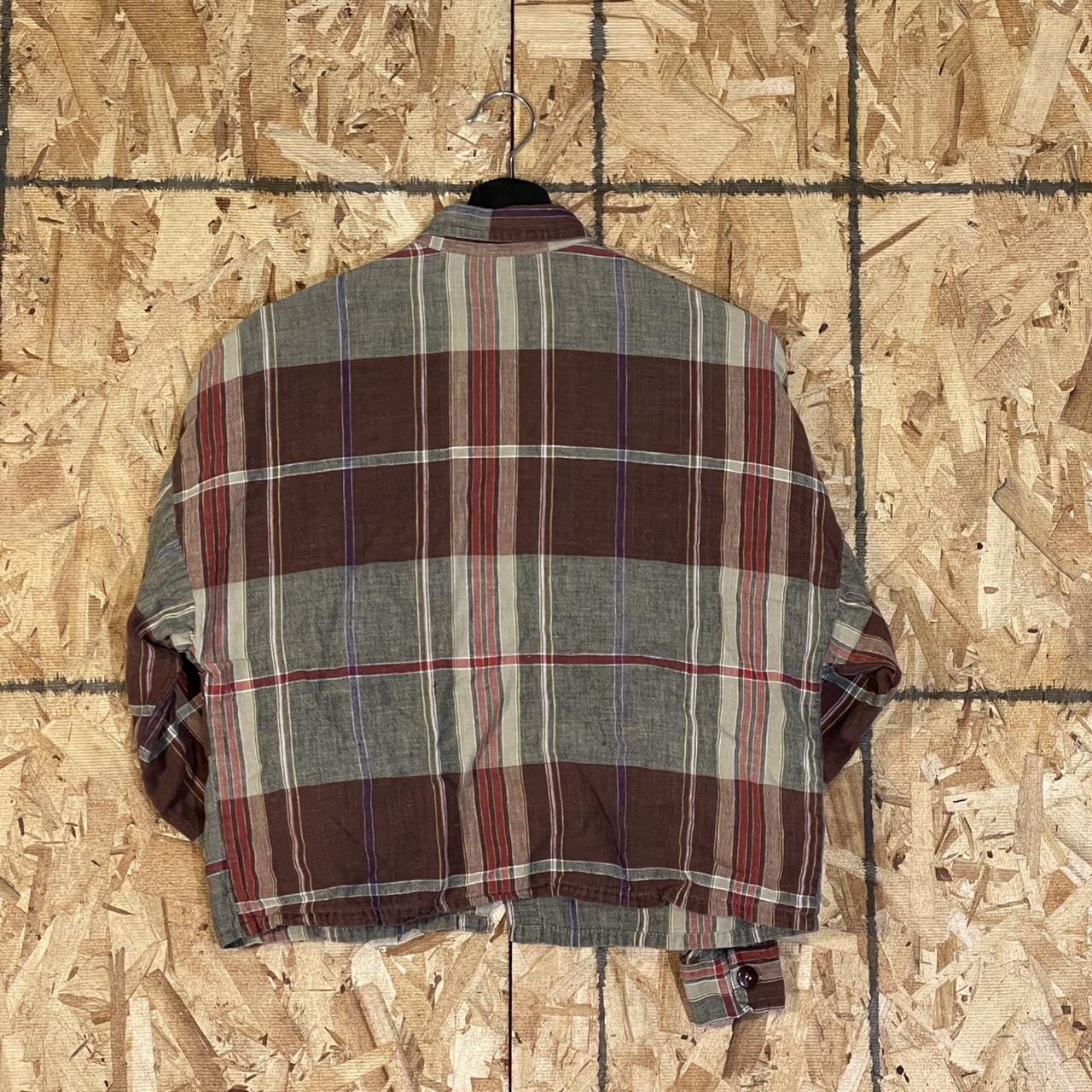 Whistles Women's Brown and Burgundy Shirt (2)