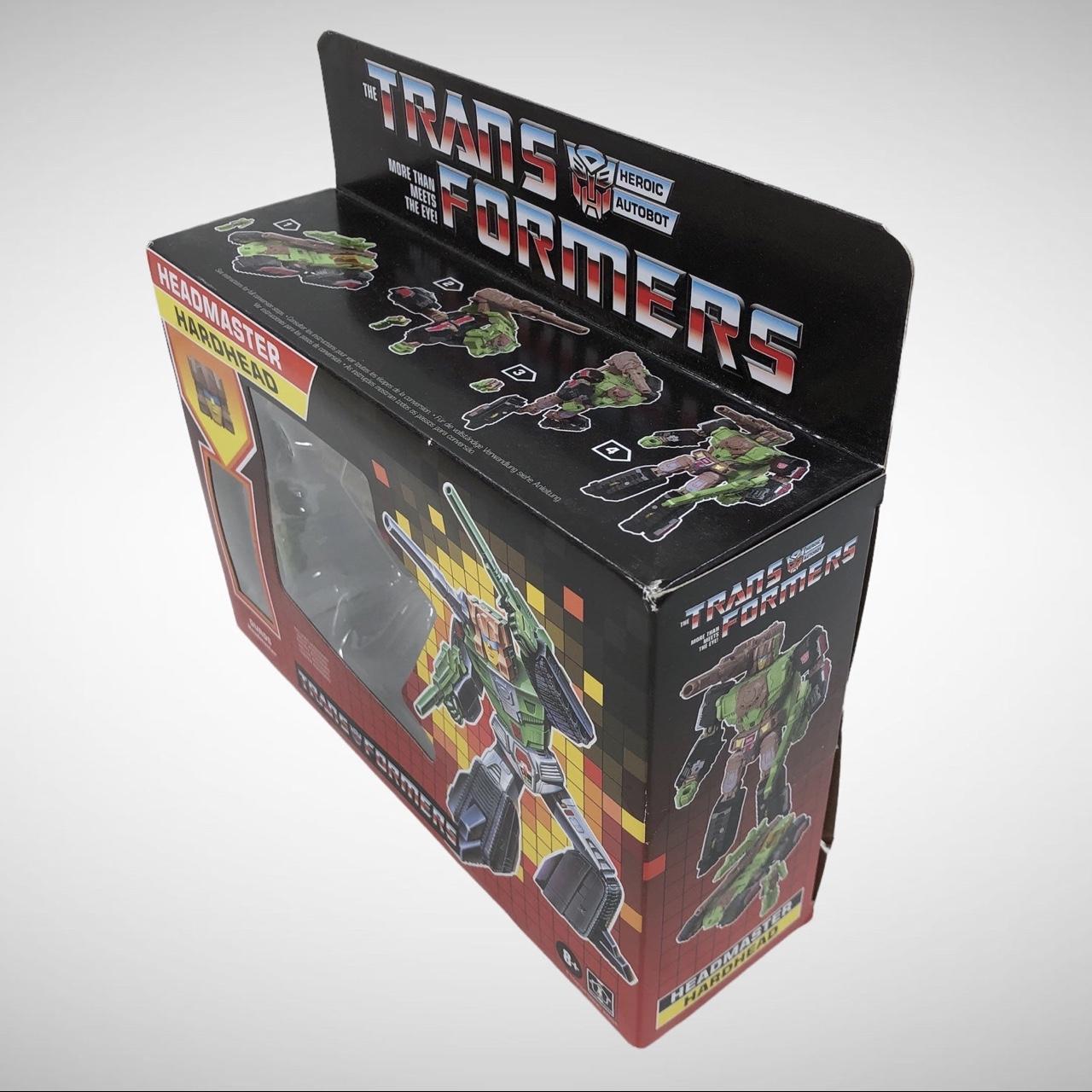Transformers Headmasters Hardhead with Duros! Depop