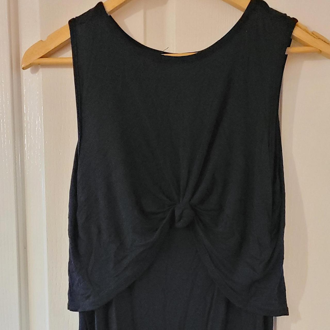 black and red sheath dress