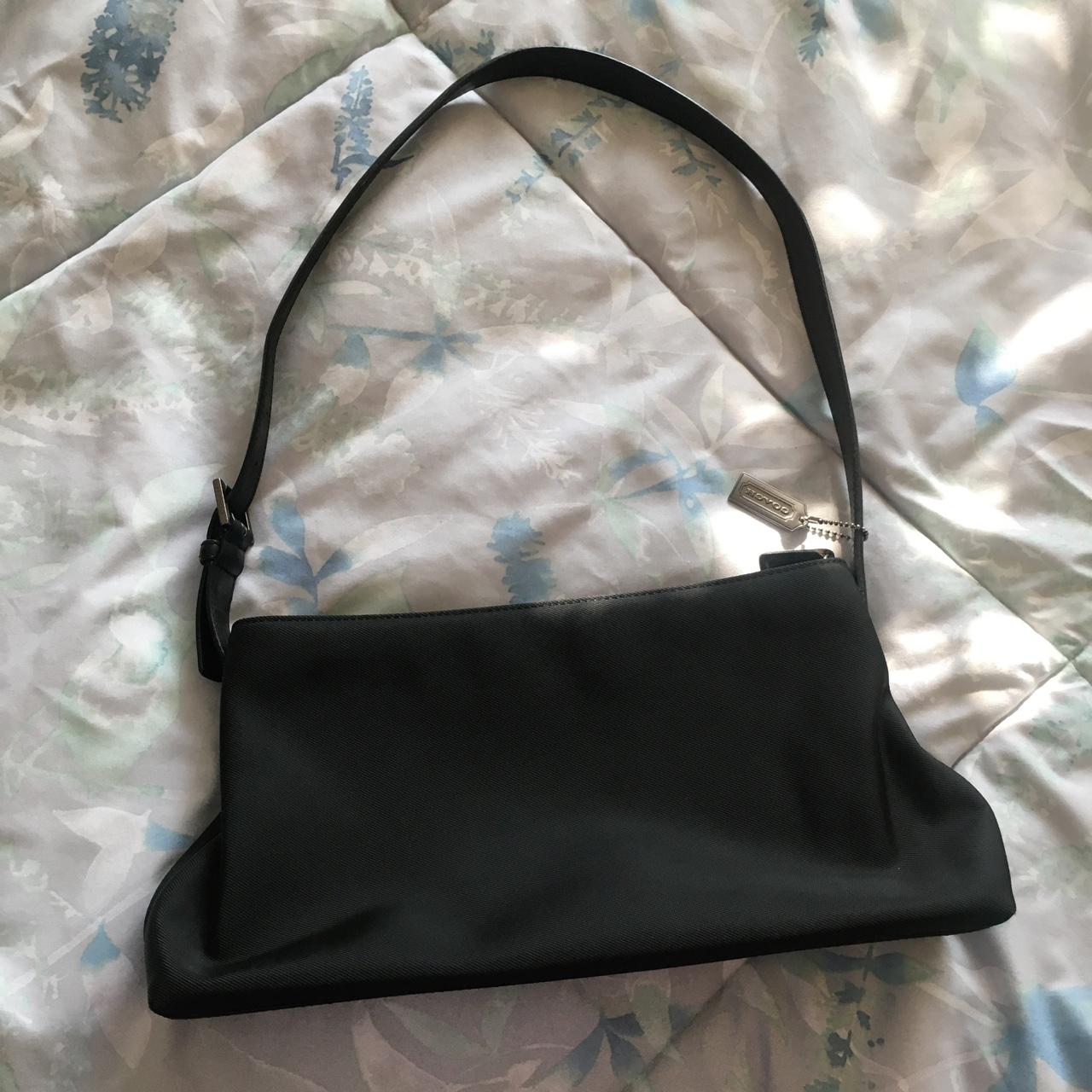 Mercer Twill Black Shoulder Purse by Coach🖤🖤 Circa... Depop