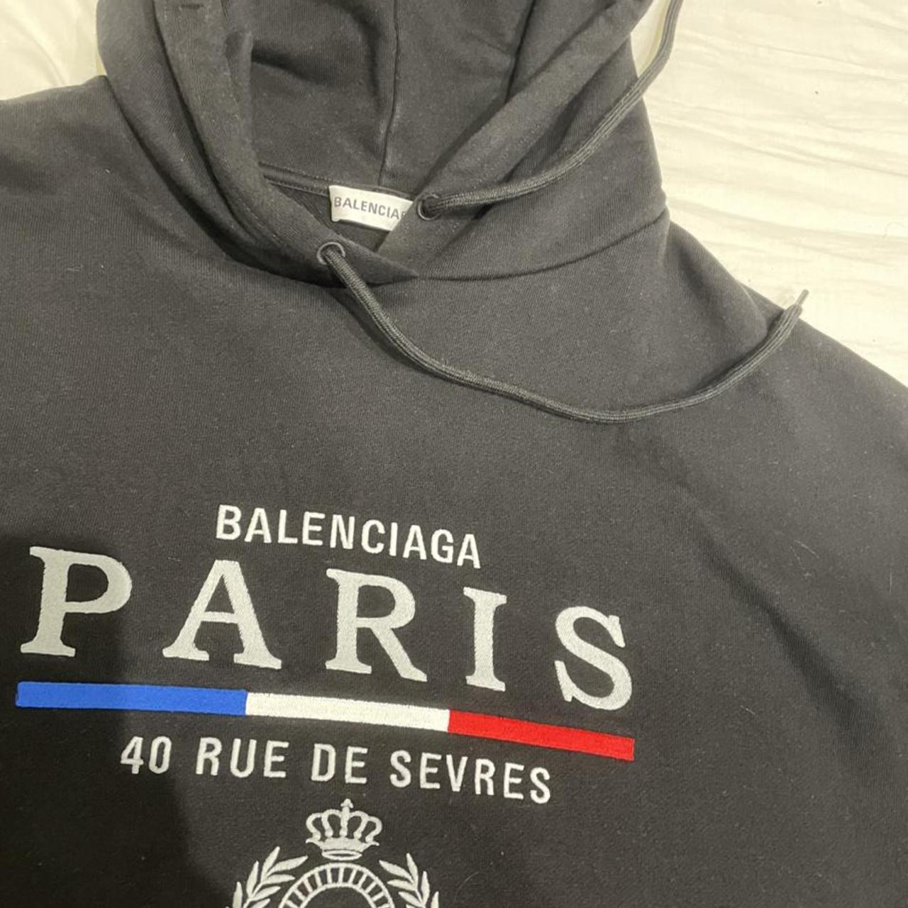 balenciaga rue de sevres hoodie