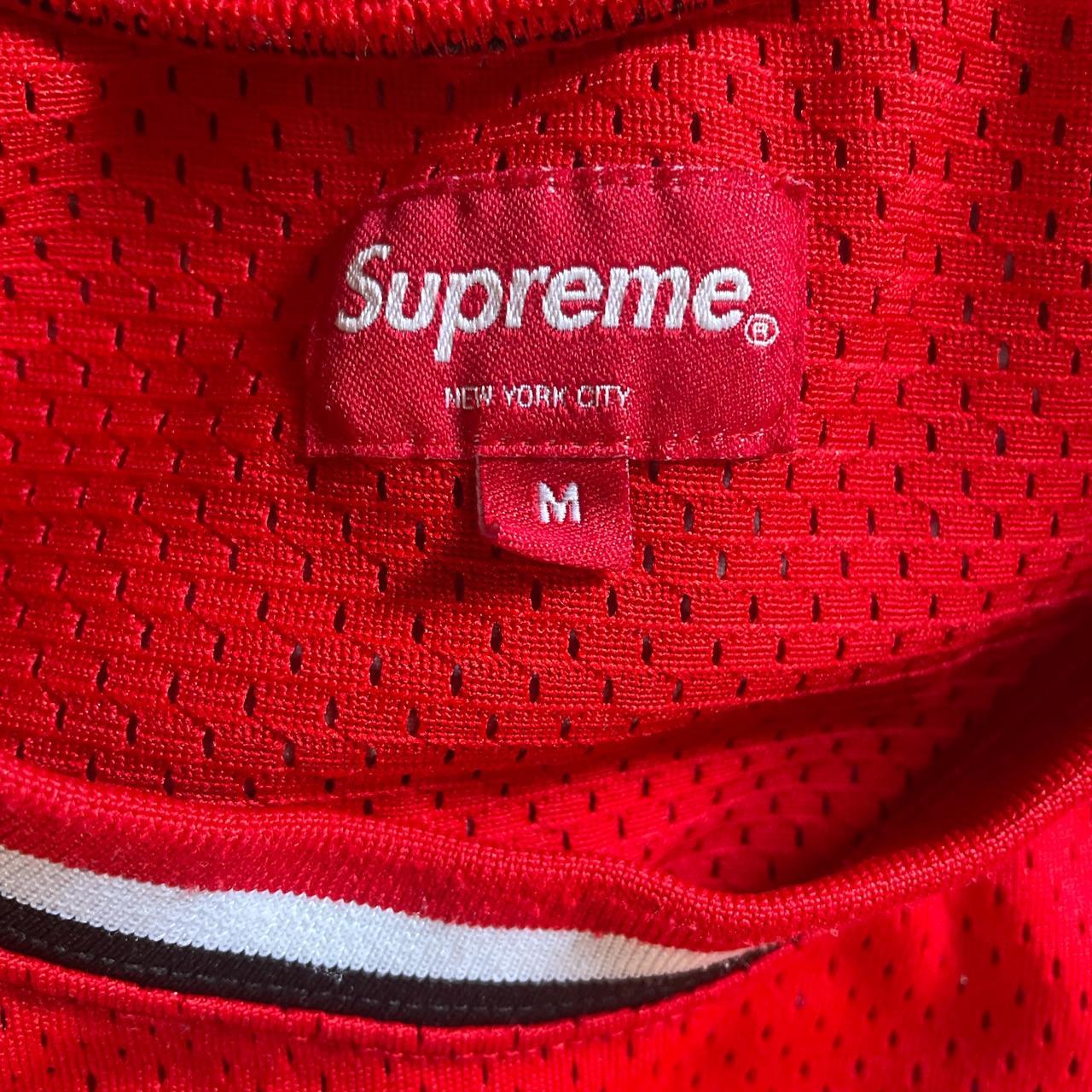 Supreme SS19 Rhinestone Basketball Jersey logo SUP-SS19-10402