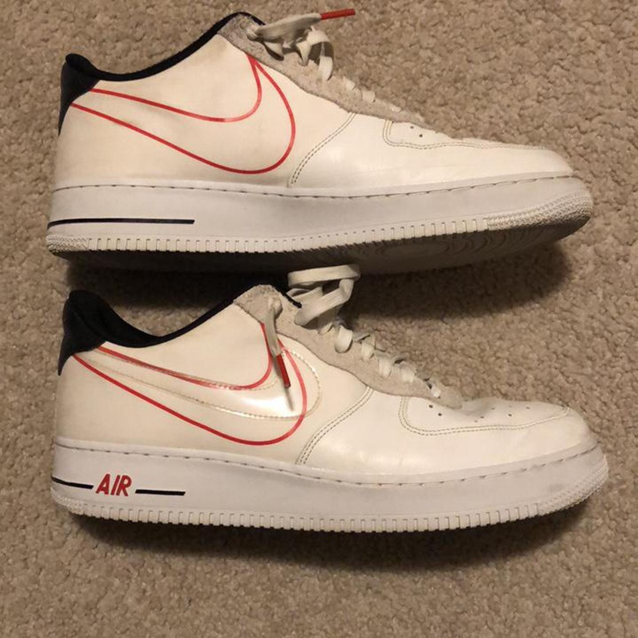 script swoosh air force 1