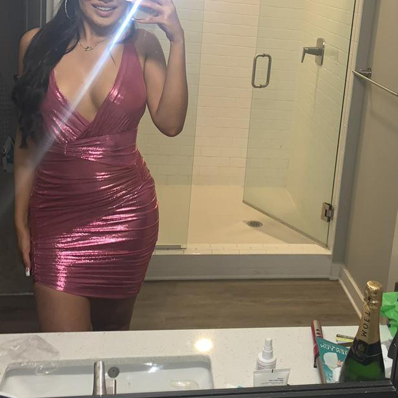 House of cb metallic dress best sale