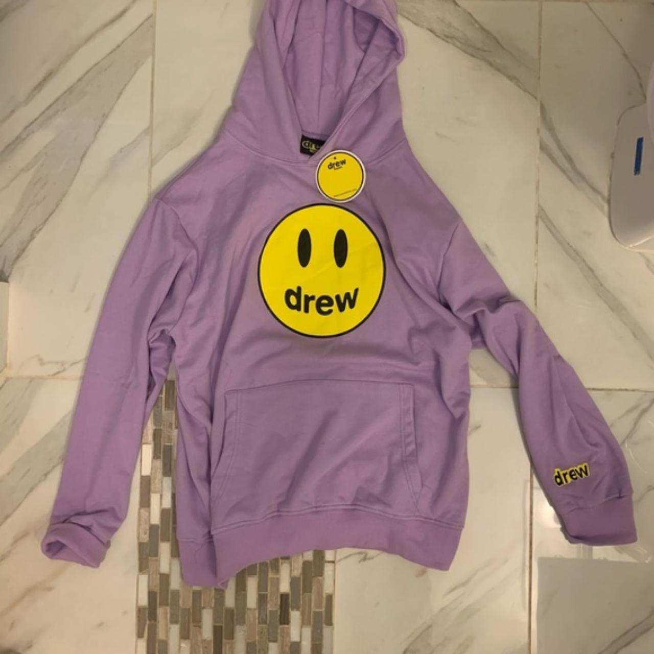 Drew house best sale lavender hoodie