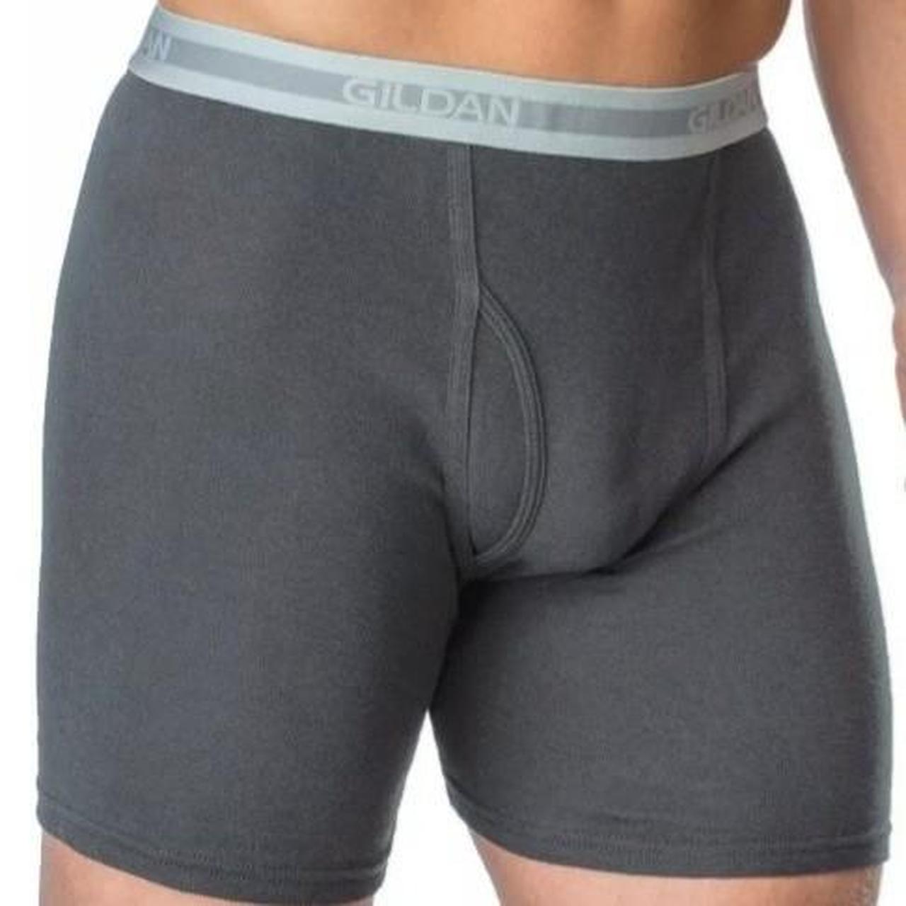 4 Pack Men's Gildan Boxer Brief Premium Waistband Underwear 2XL 44