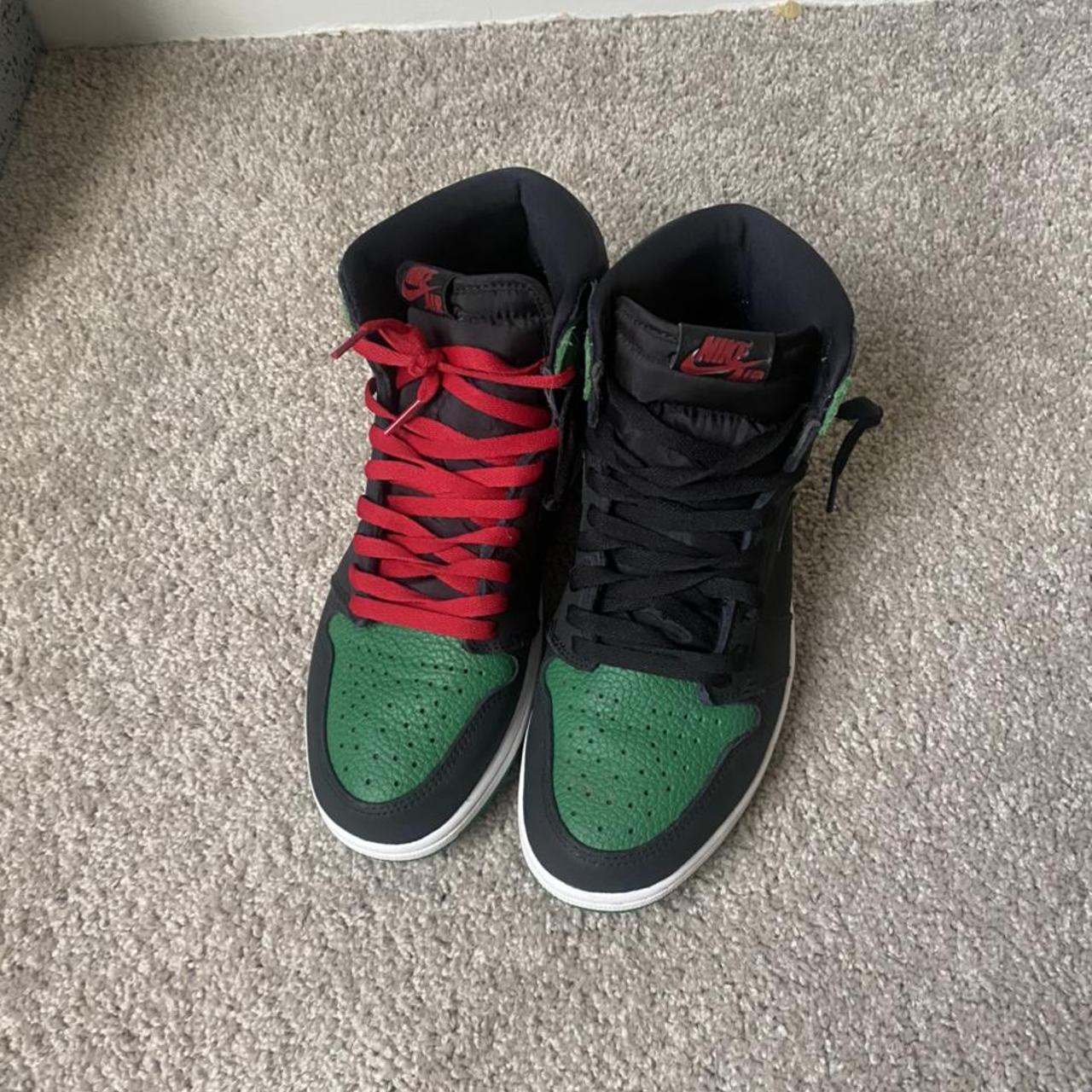 pine green jordan 1 size 9.5
