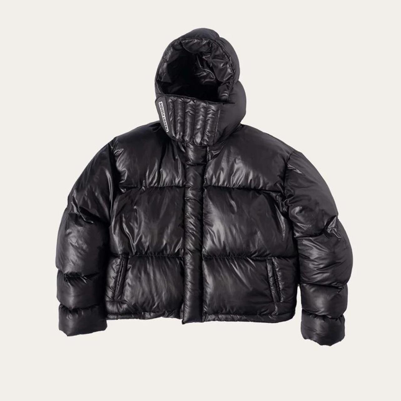 Trendt Vision Black Puffer Jacket / Trendt Vision... - Depop