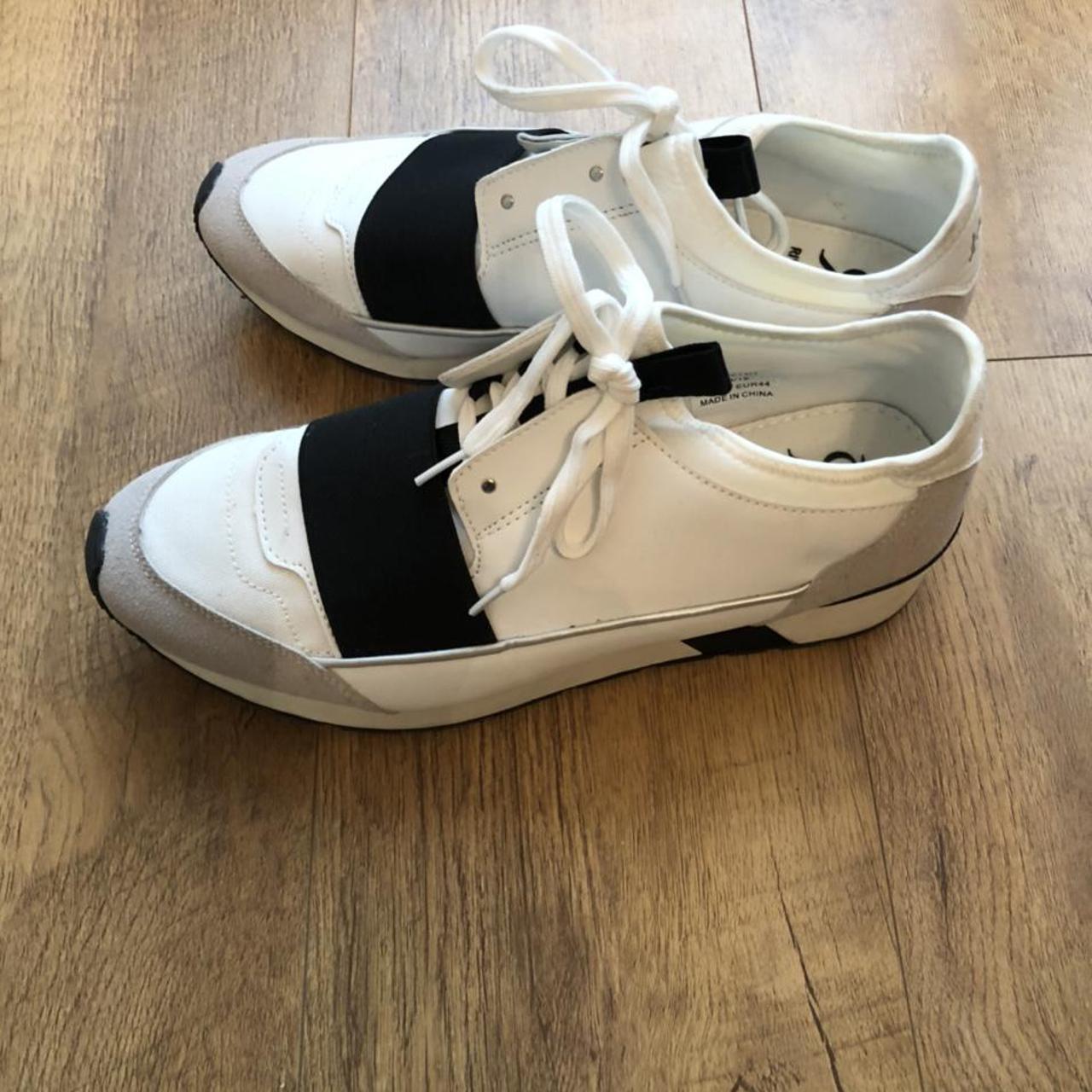 Mens size 10 trainers. Worn for 10 minutes just too... - Depop