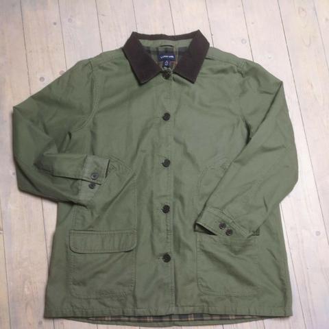 olive green barn coat