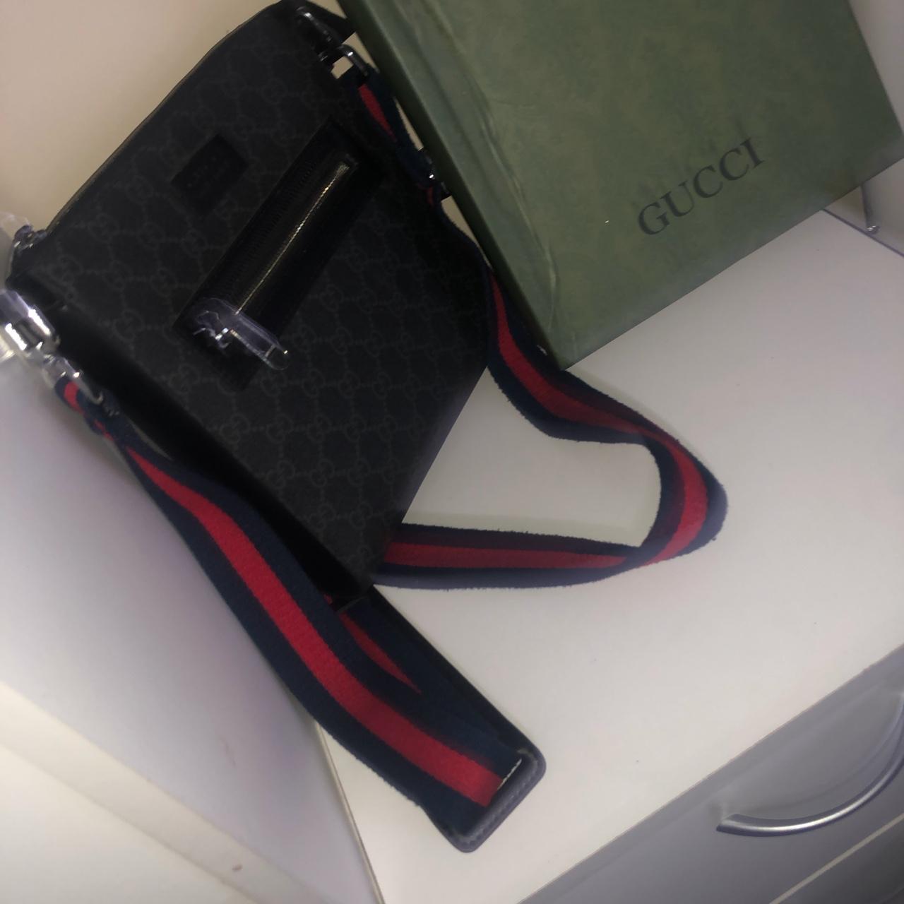 Gucci gg messanger bag comes with box message before... - Depop
