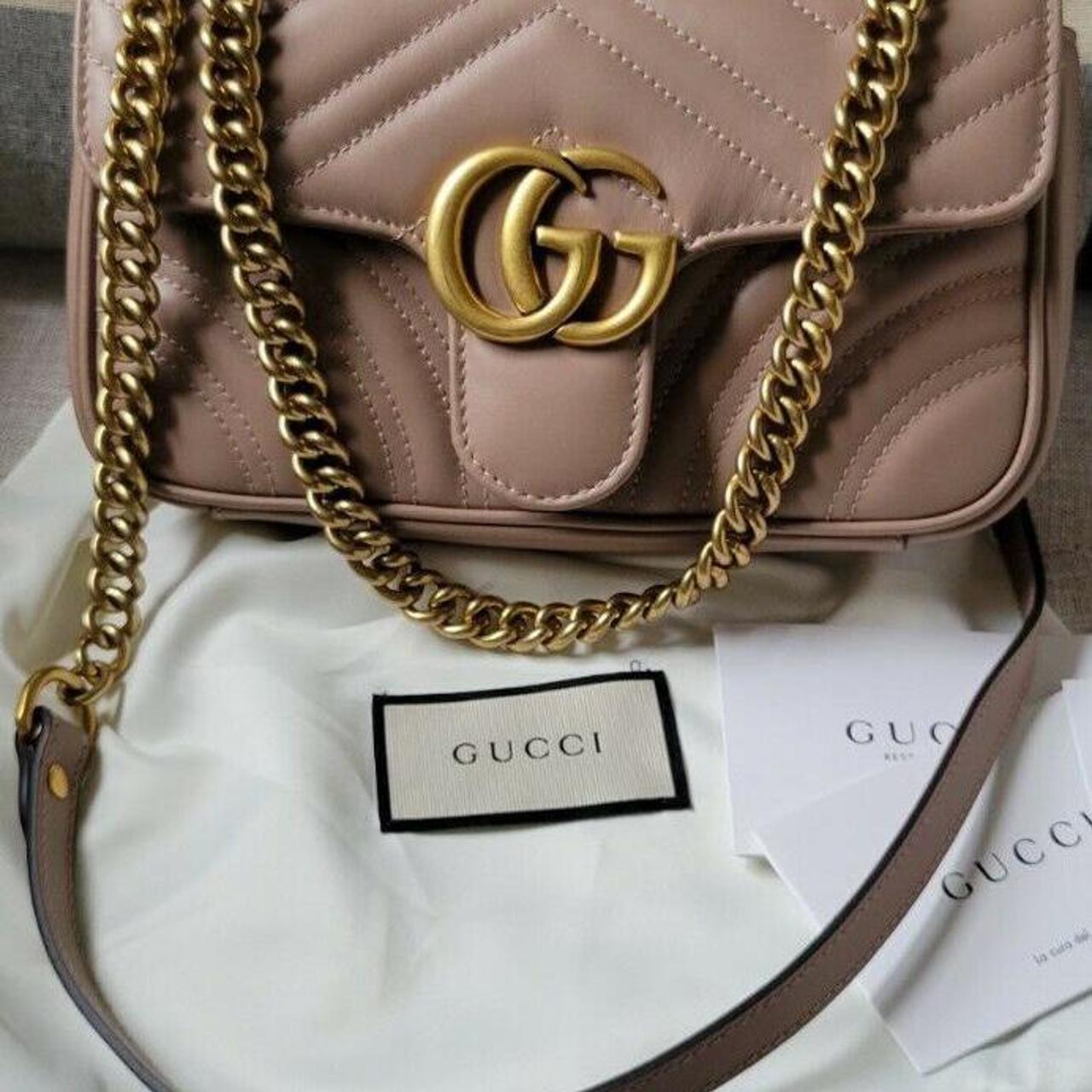 Gucci best sale gold purse