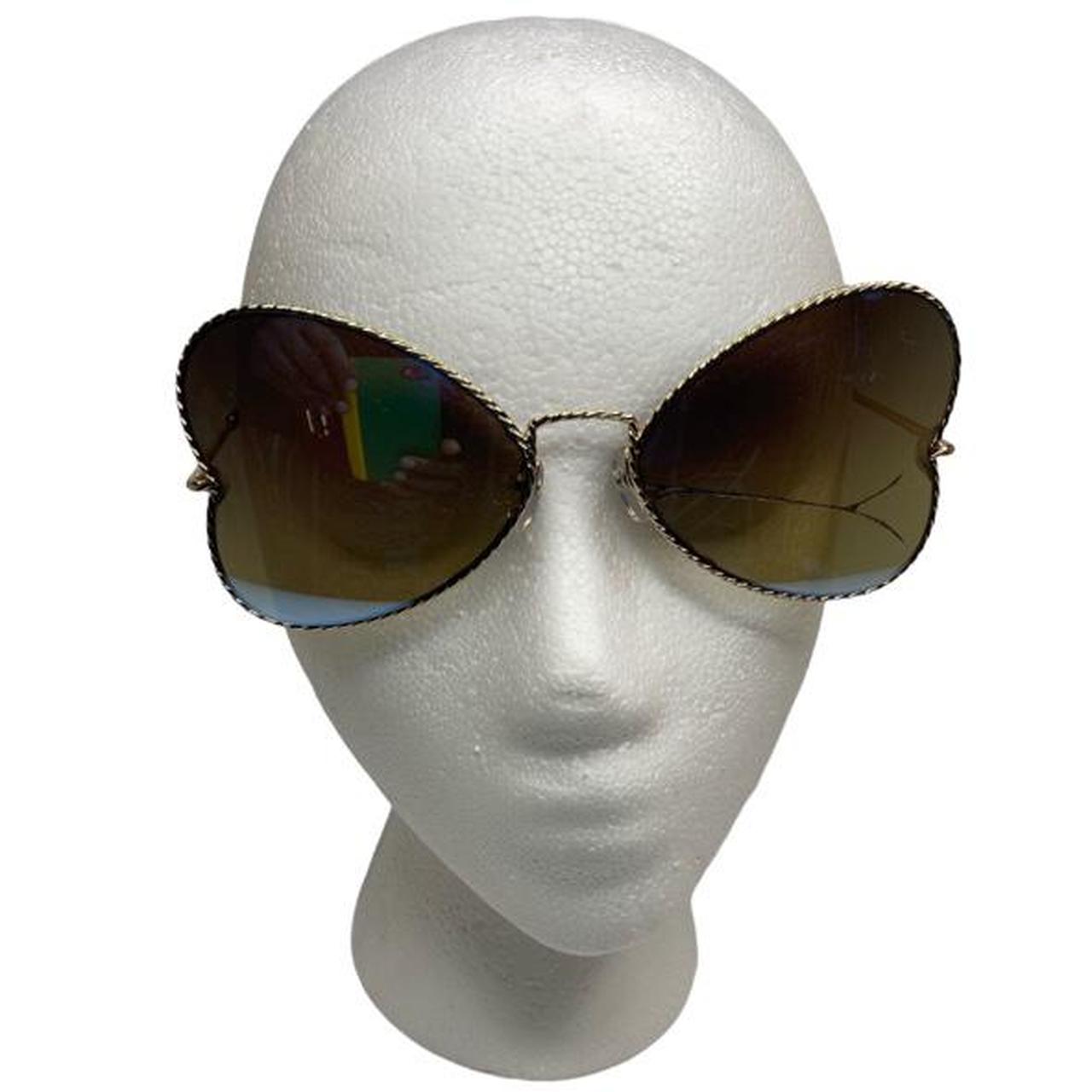 Marc Jacobs Yellow Gold-Tone Aviator w/ Gradient Lens – Eyedictive