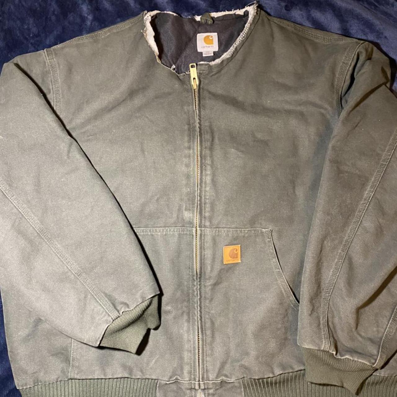 cropped carhartt jacket