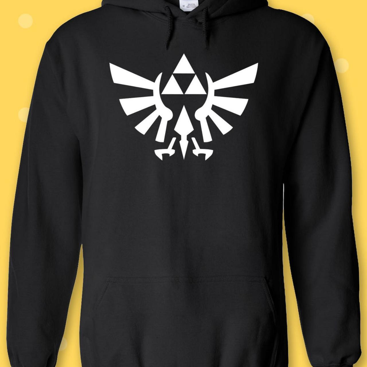 legend of zelda triforce hoodie