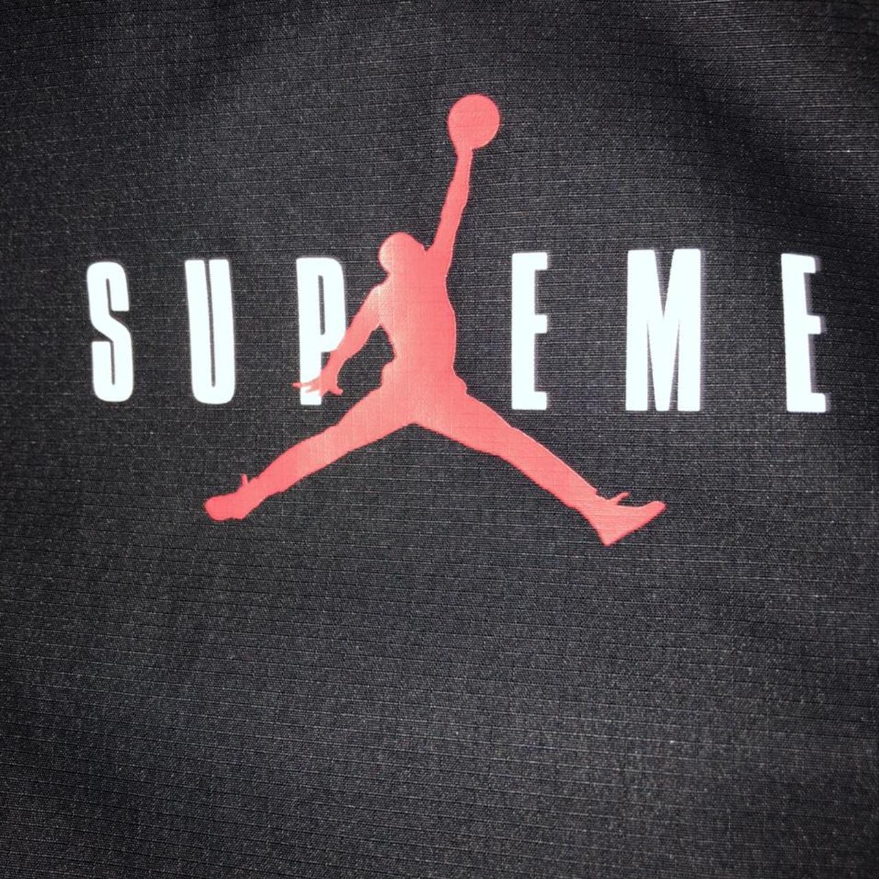 Supreme x Air Jordan coach jacket Originally... - Depop