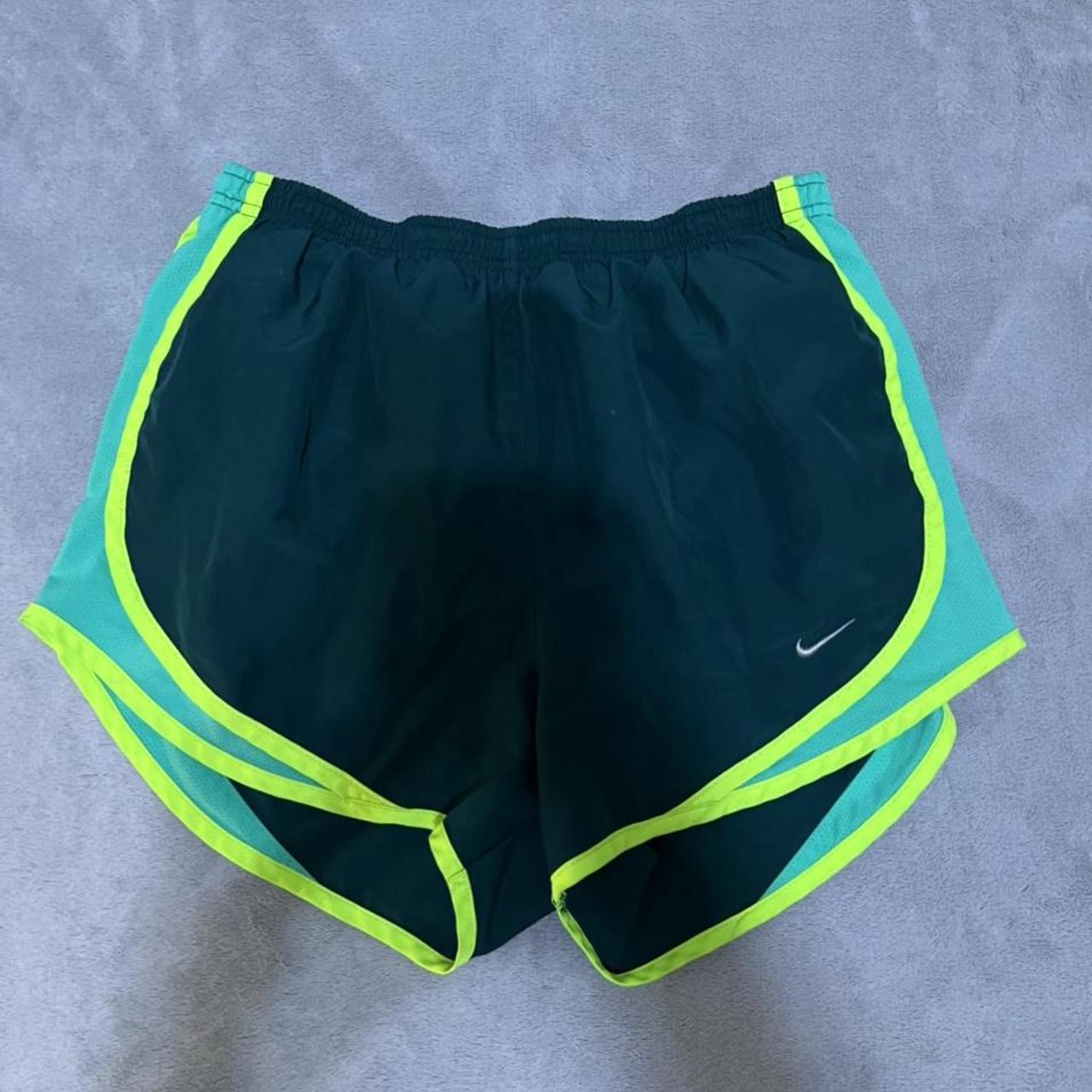 womens nike shorts green