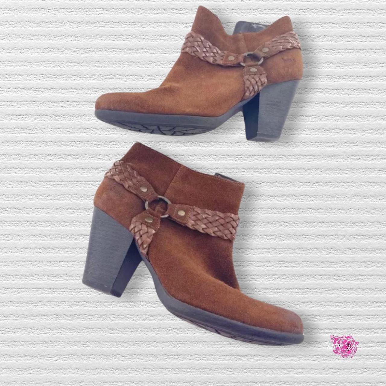 boc brown ankle boots