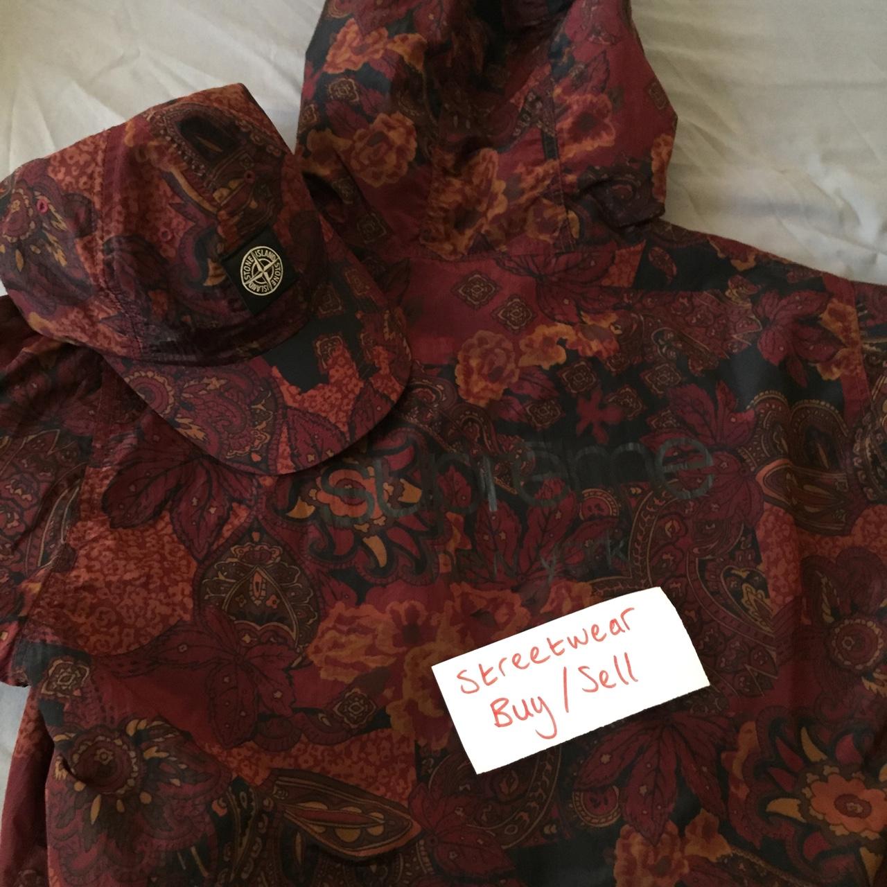 Supreme Paisley Supreme X Stone Island Anorak Supreme Stone Island