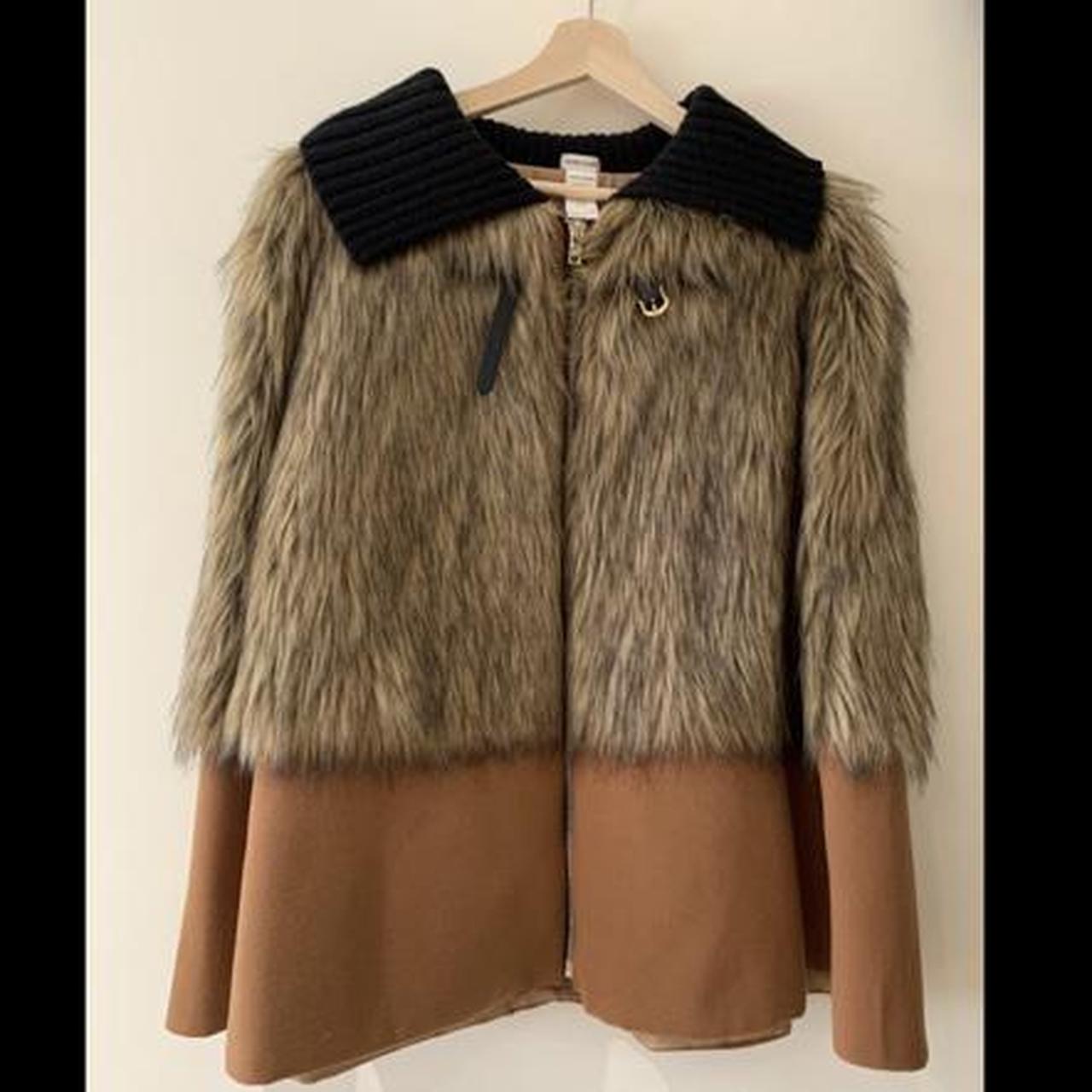 Oversized Faux fur coat - size S/M - Depop