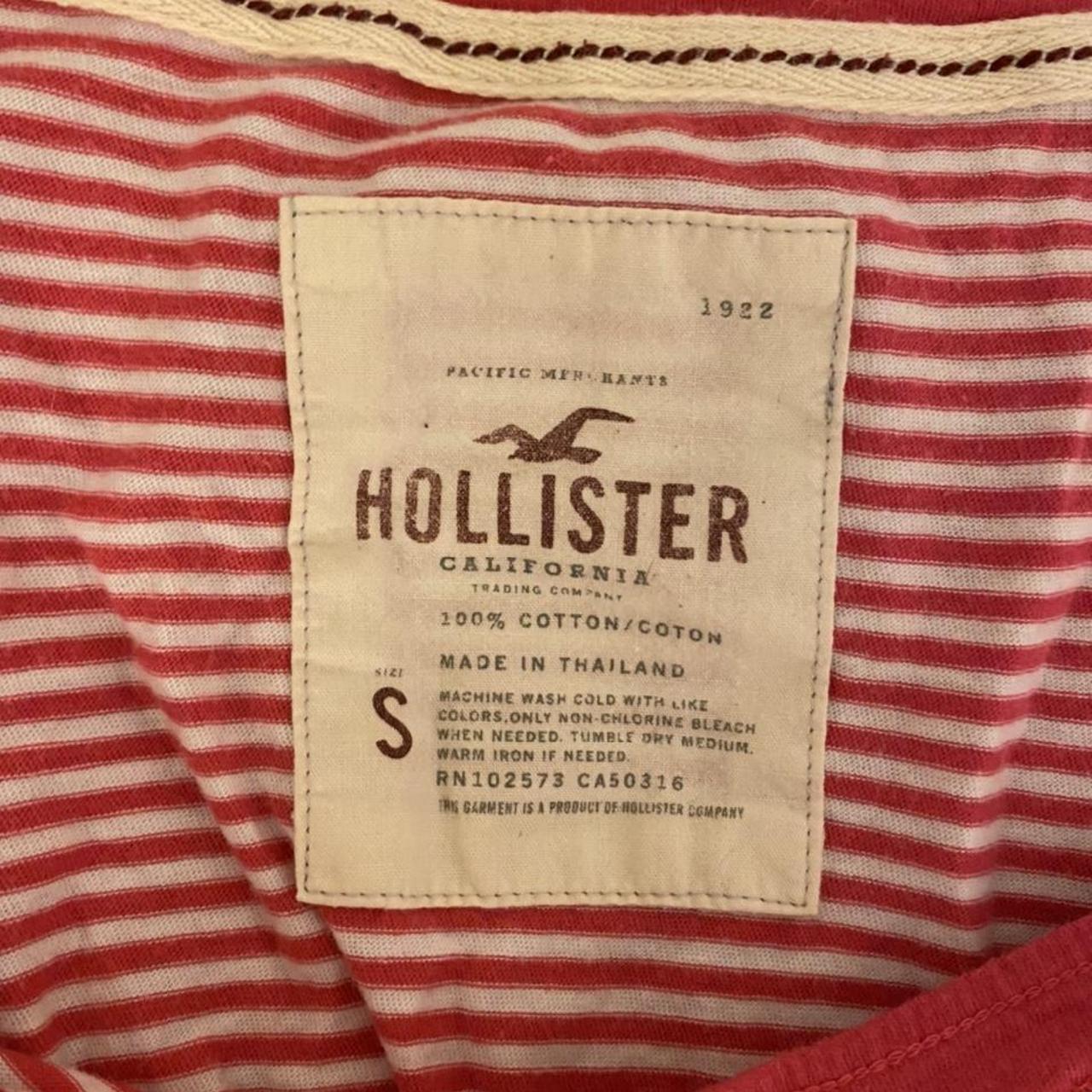 Hollister white and pink babydoll size S. Very... - Depop