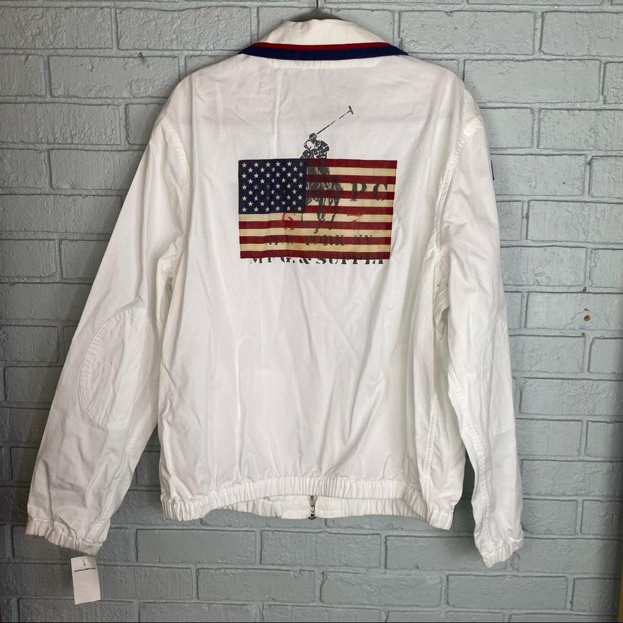 Ralph Lauren USA Olympic 80s Reproduction Jacket... - Depop