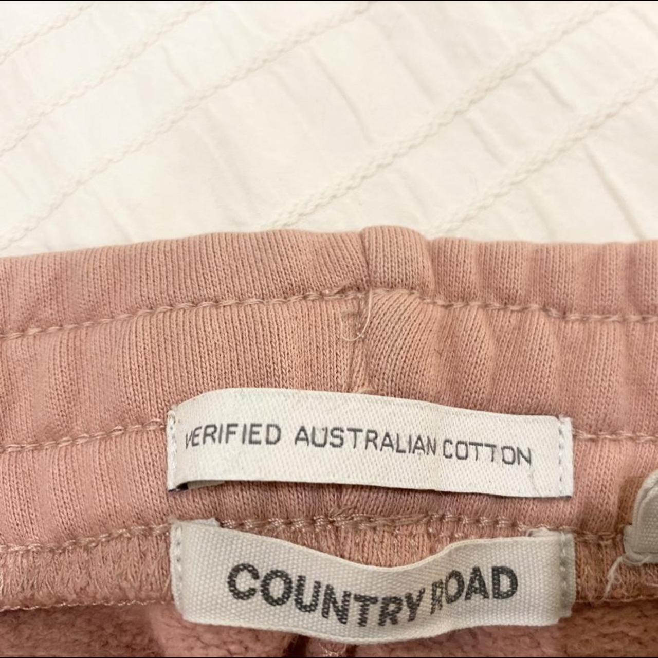 pink country road track pants worn but good... Depop