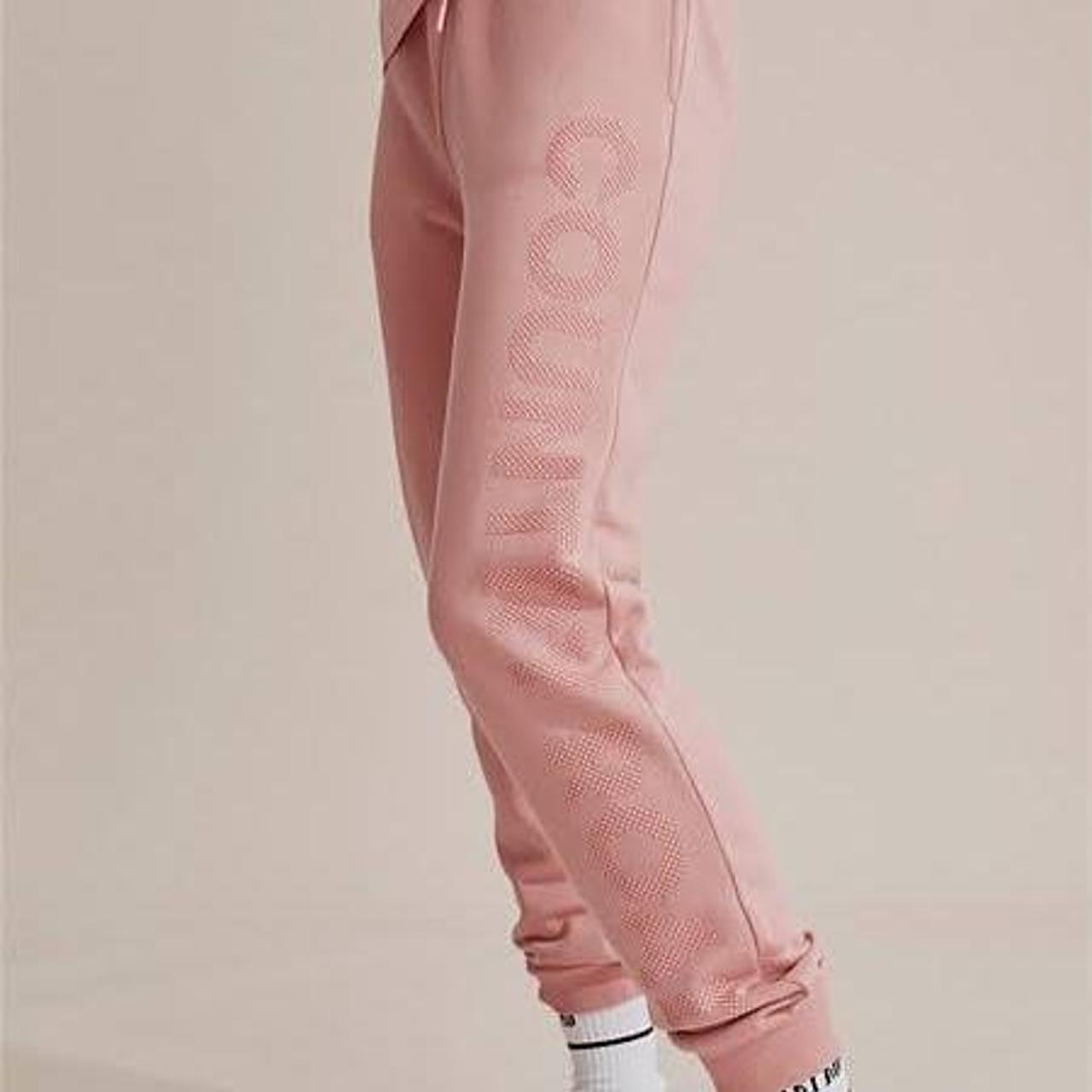 pink country road track pants worn but good... Depop