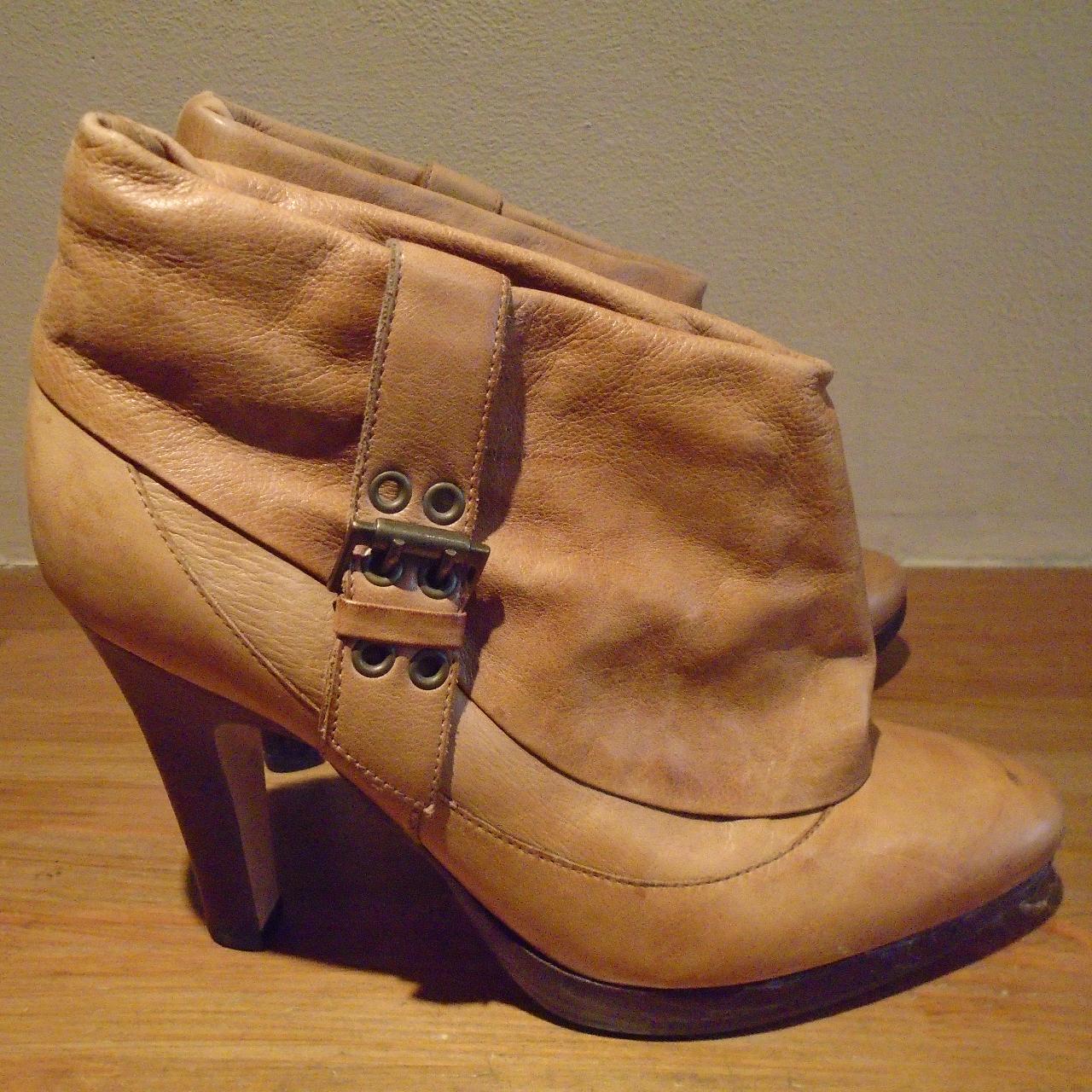 Faith tan outlet ankle boots