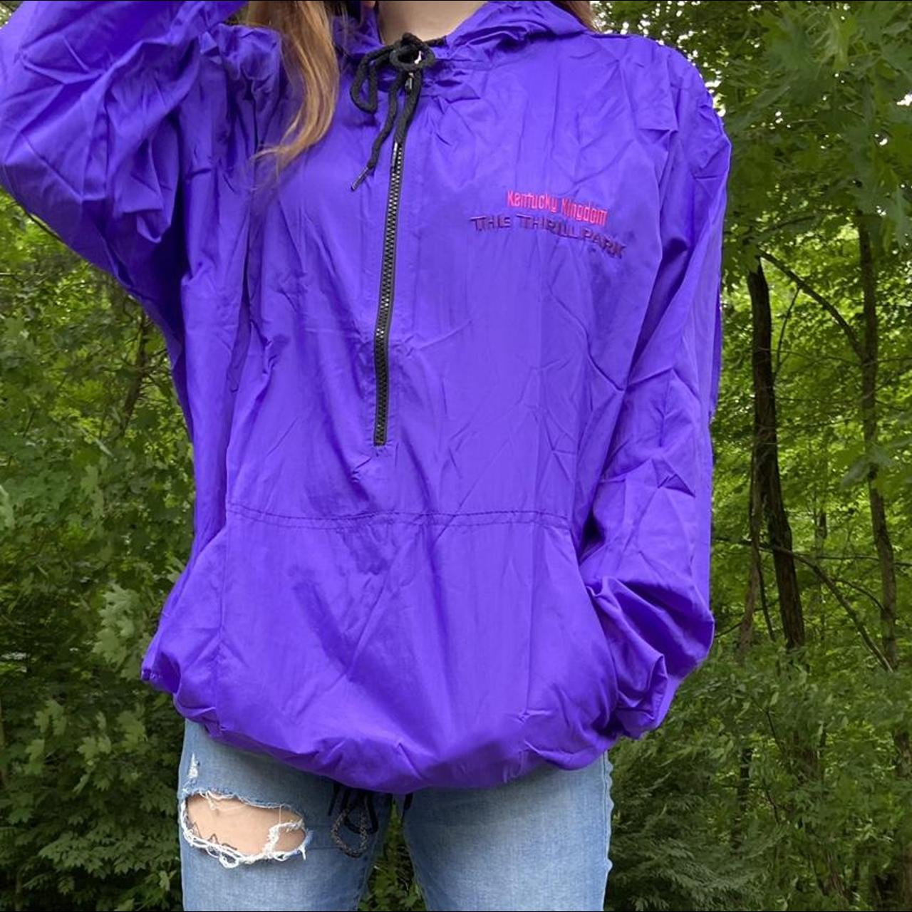 brand pink windbreaker