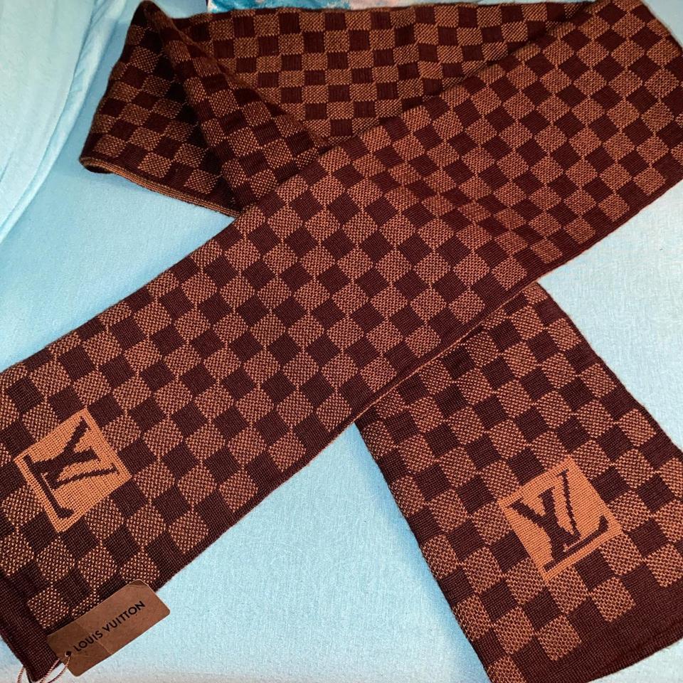 Louis Vuitton hat and scarf set brand new never worn - Depop