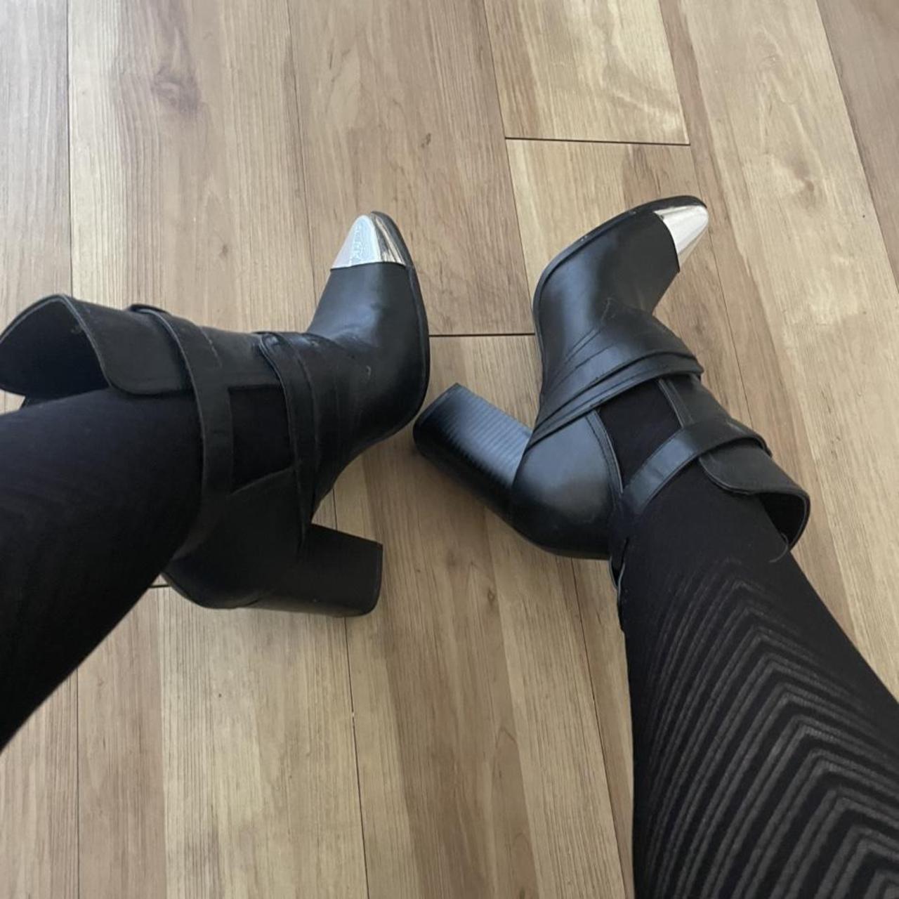 Platform Boots Asos Black Boots Ankle Asos Womens UK Size Black