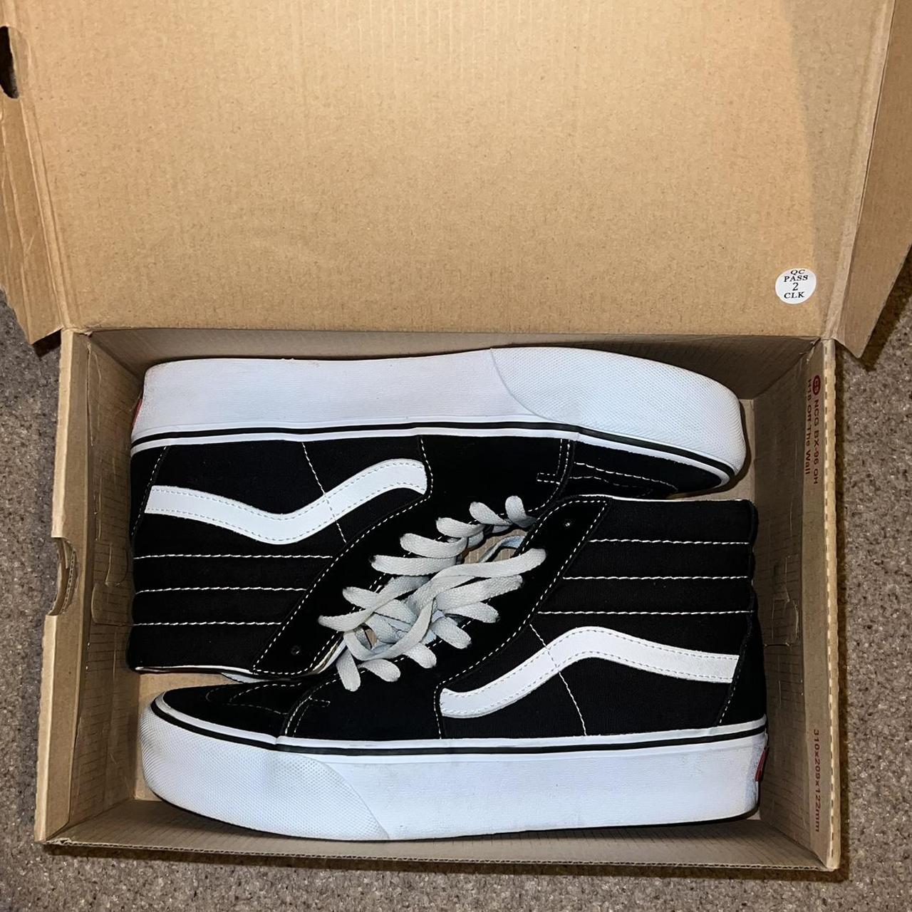 platform vans size 5