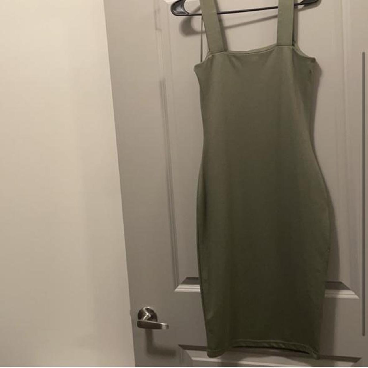 Primark Women's Green Dress Depop
