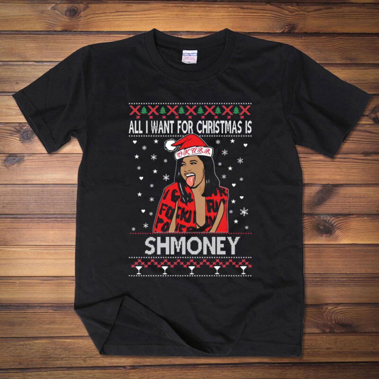 cardi b ugly christmas sweater