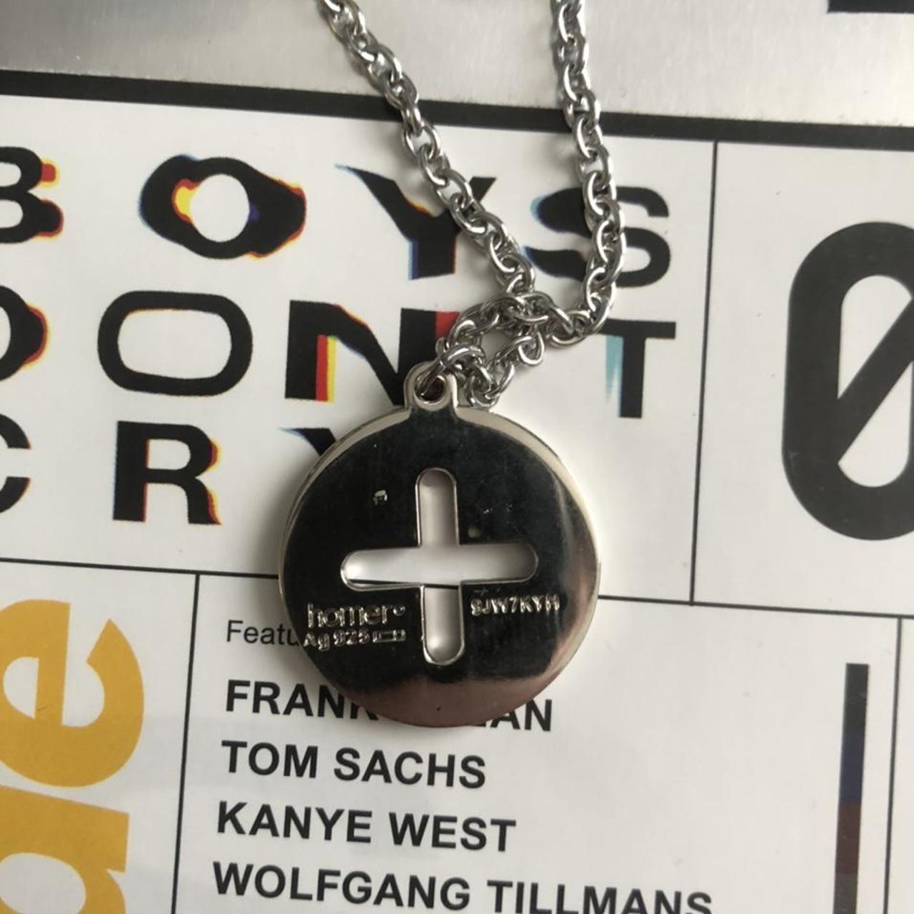 ️Green homemade Frank Ocean Homer plus chain and... - Depop