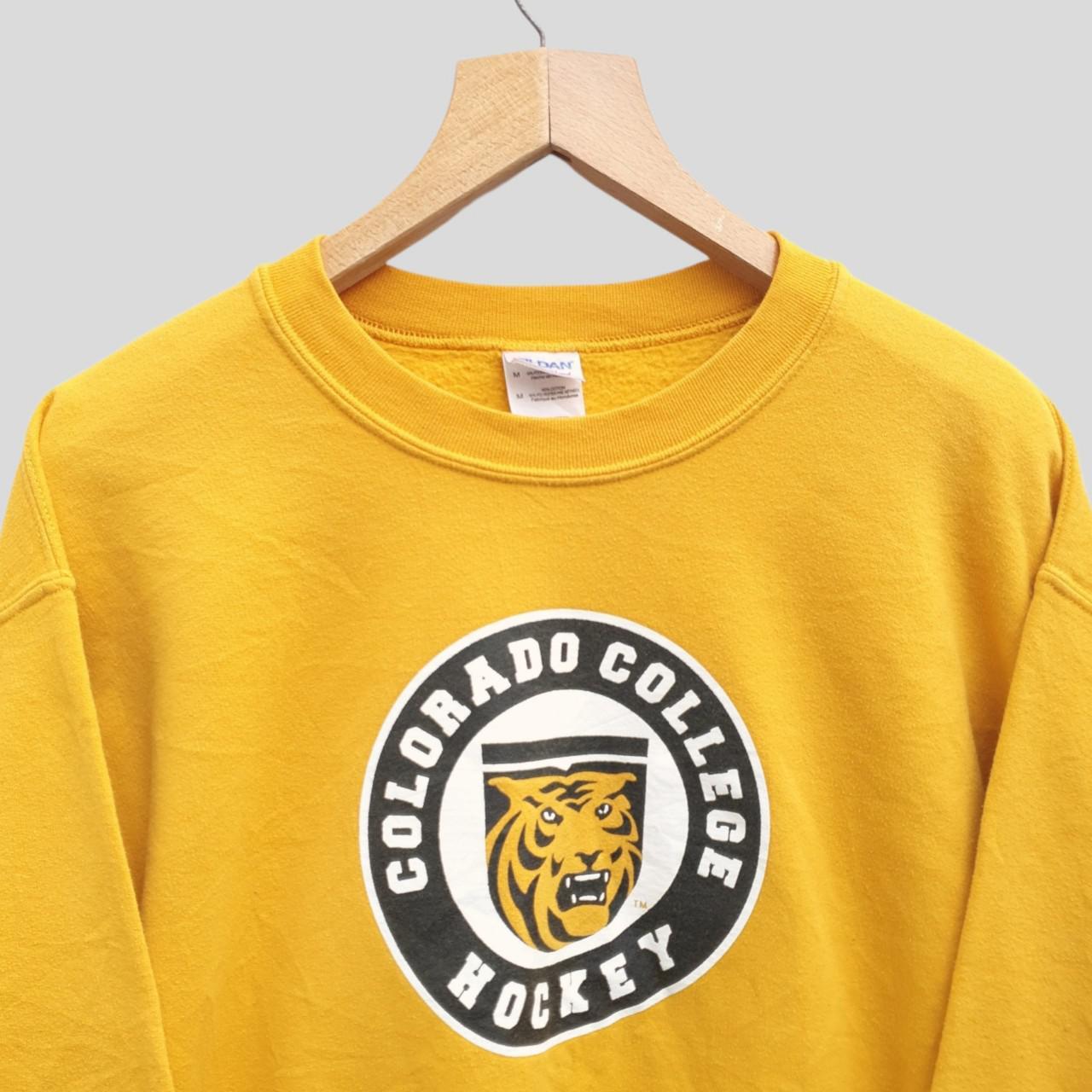 Vintage American Colorado College Hockey Sweatshirt... - Depop