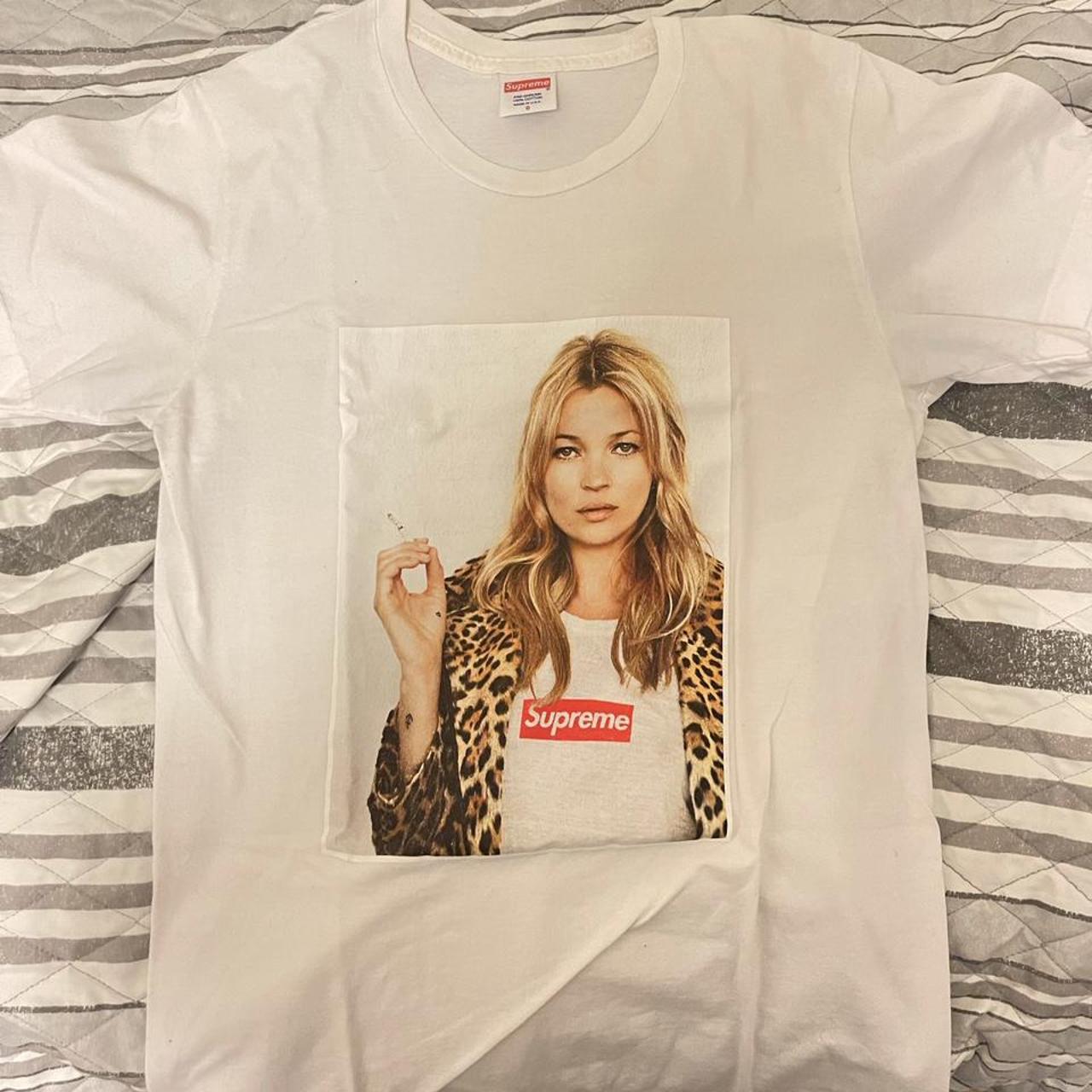 Supreme Kate Moss photo tee size small. 9/10...