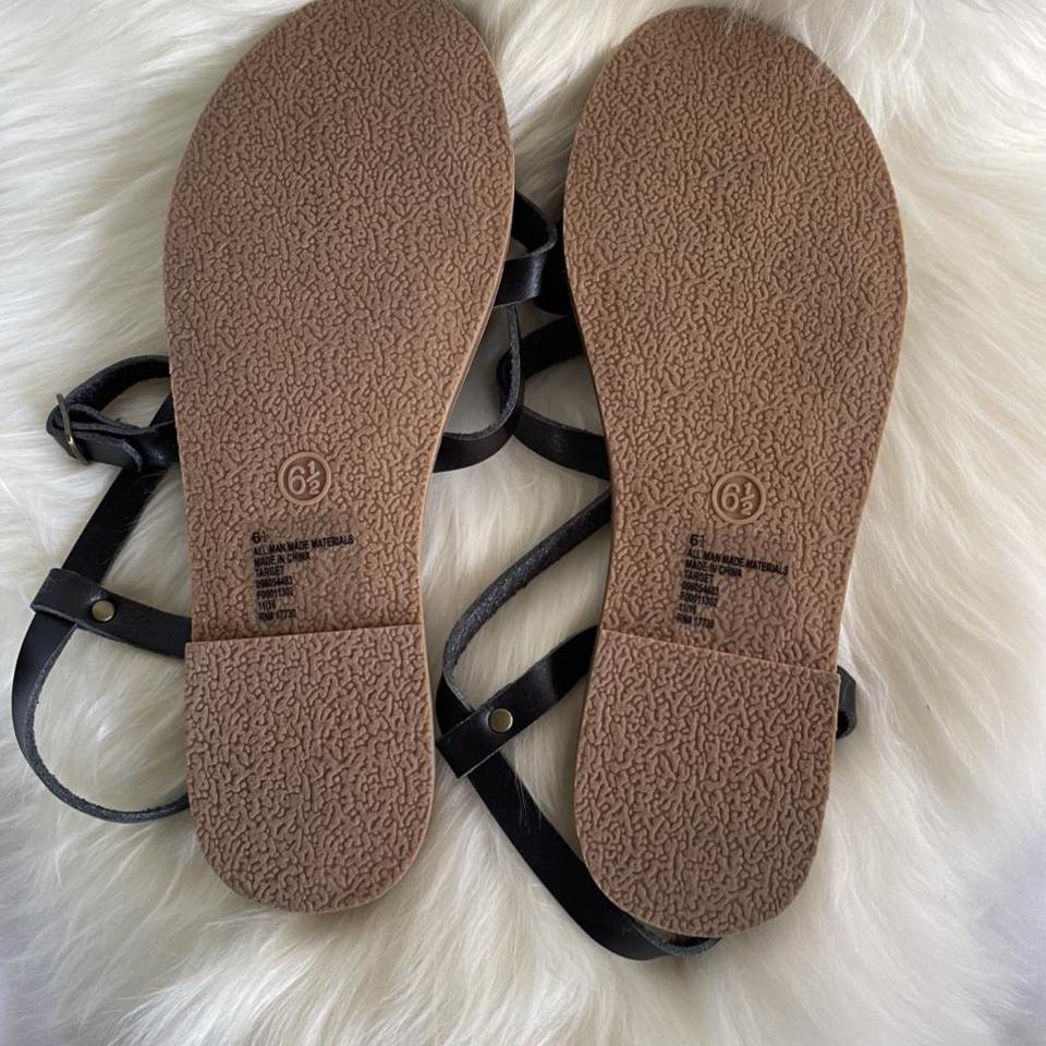 Target Owl Thong Sandals Flat Brown Women's Size 8 | eBay