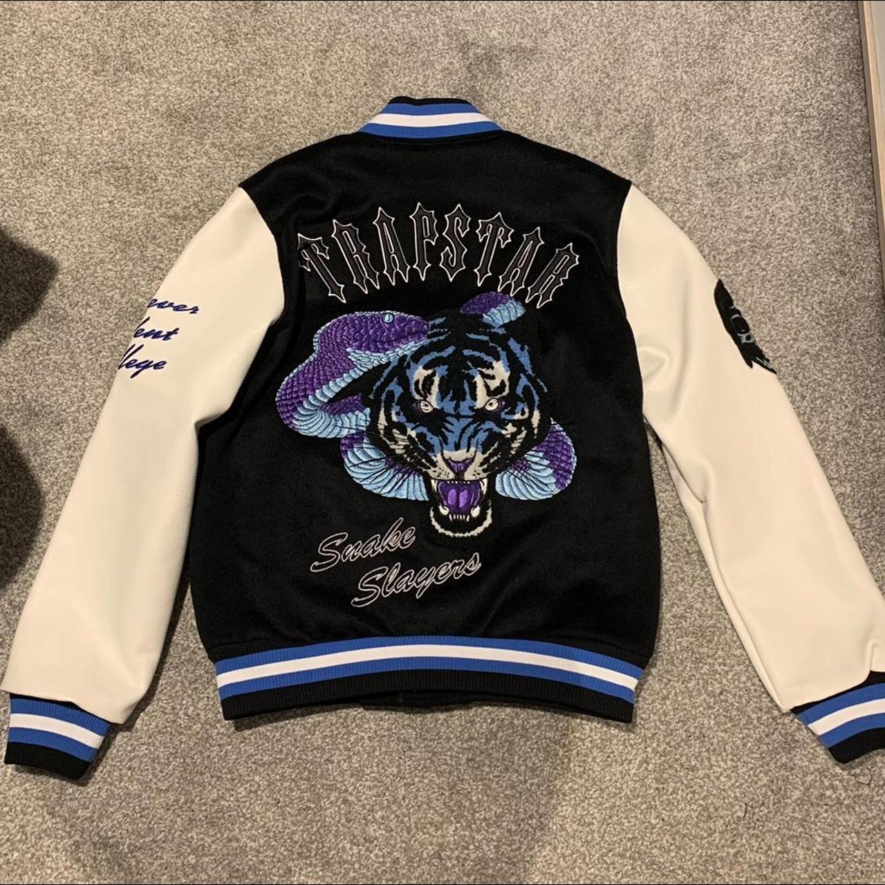 Trapstar Snake Slayers varsity jacket Brand new,... Depop