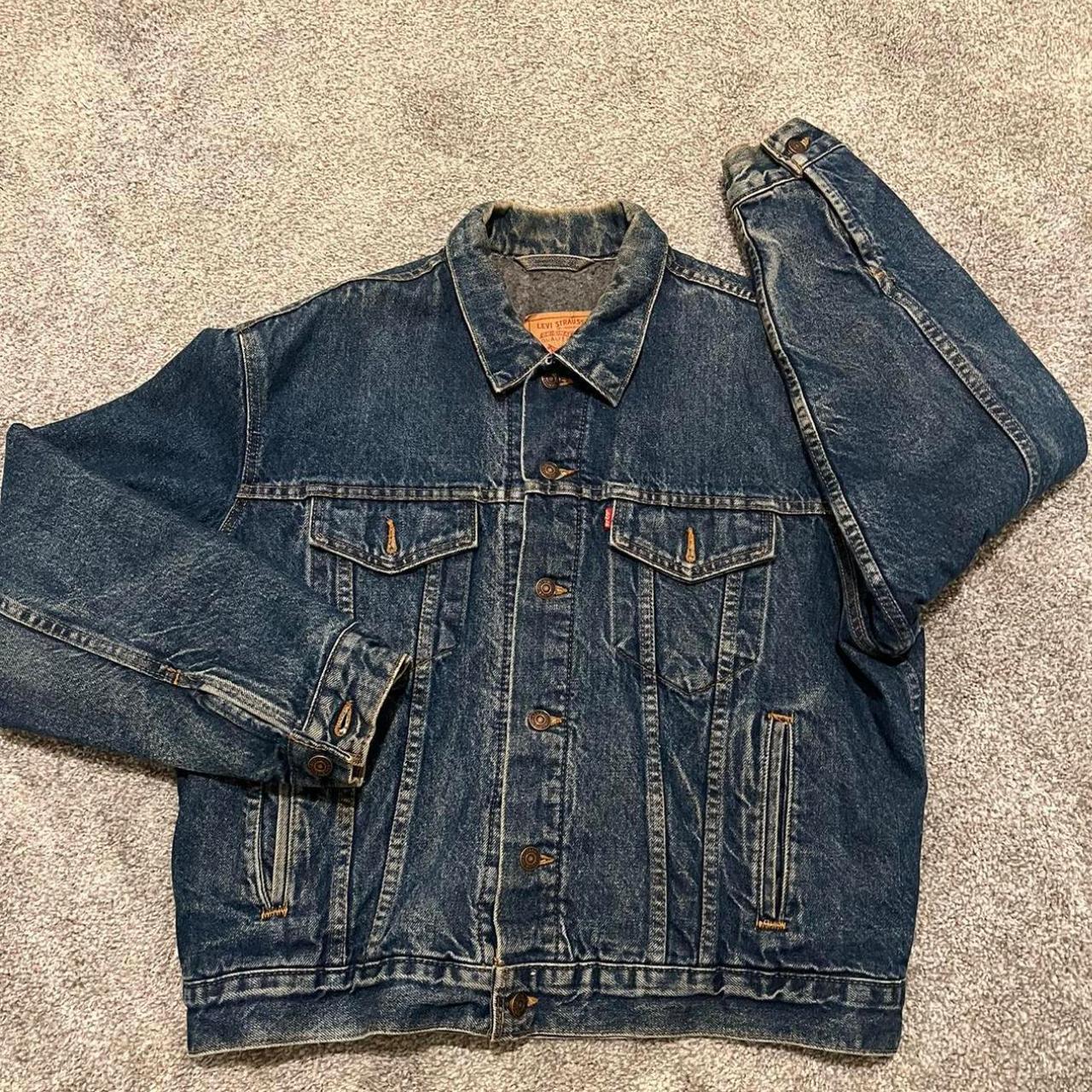 Levi's Men's Navy Jacket | Depop