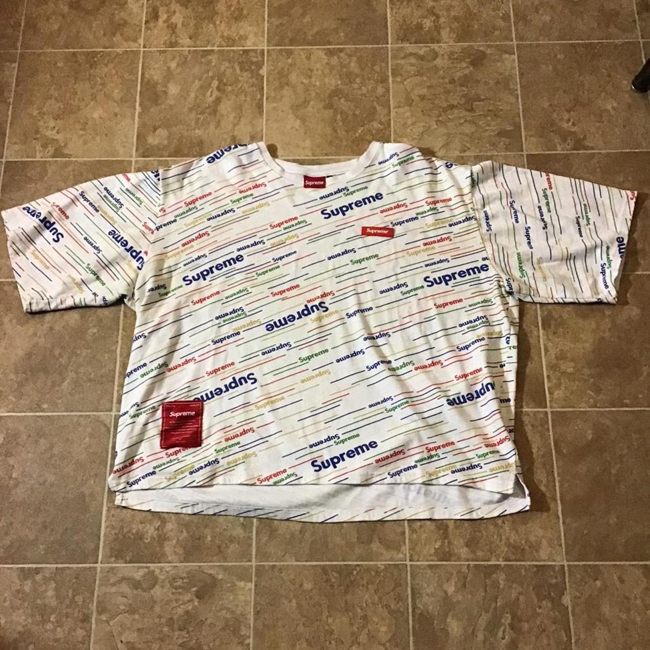 supreme all over shirt