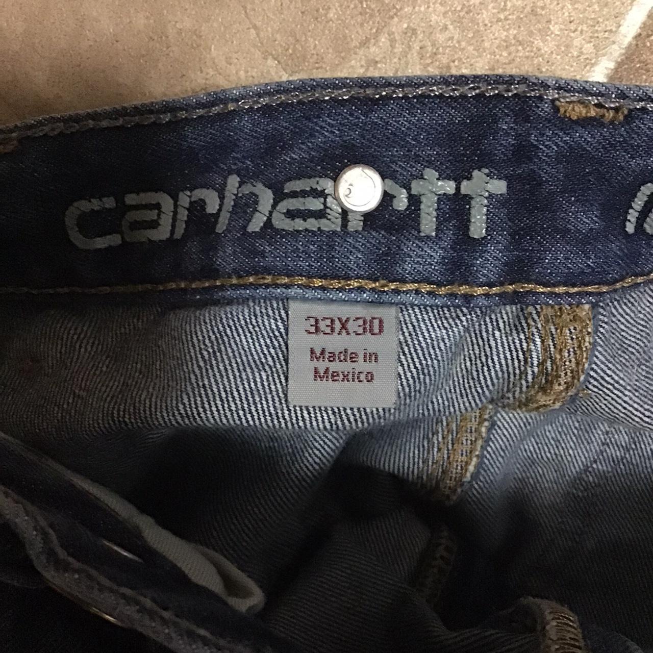 Product Image 4 - Carhartt jeans double knee Mens