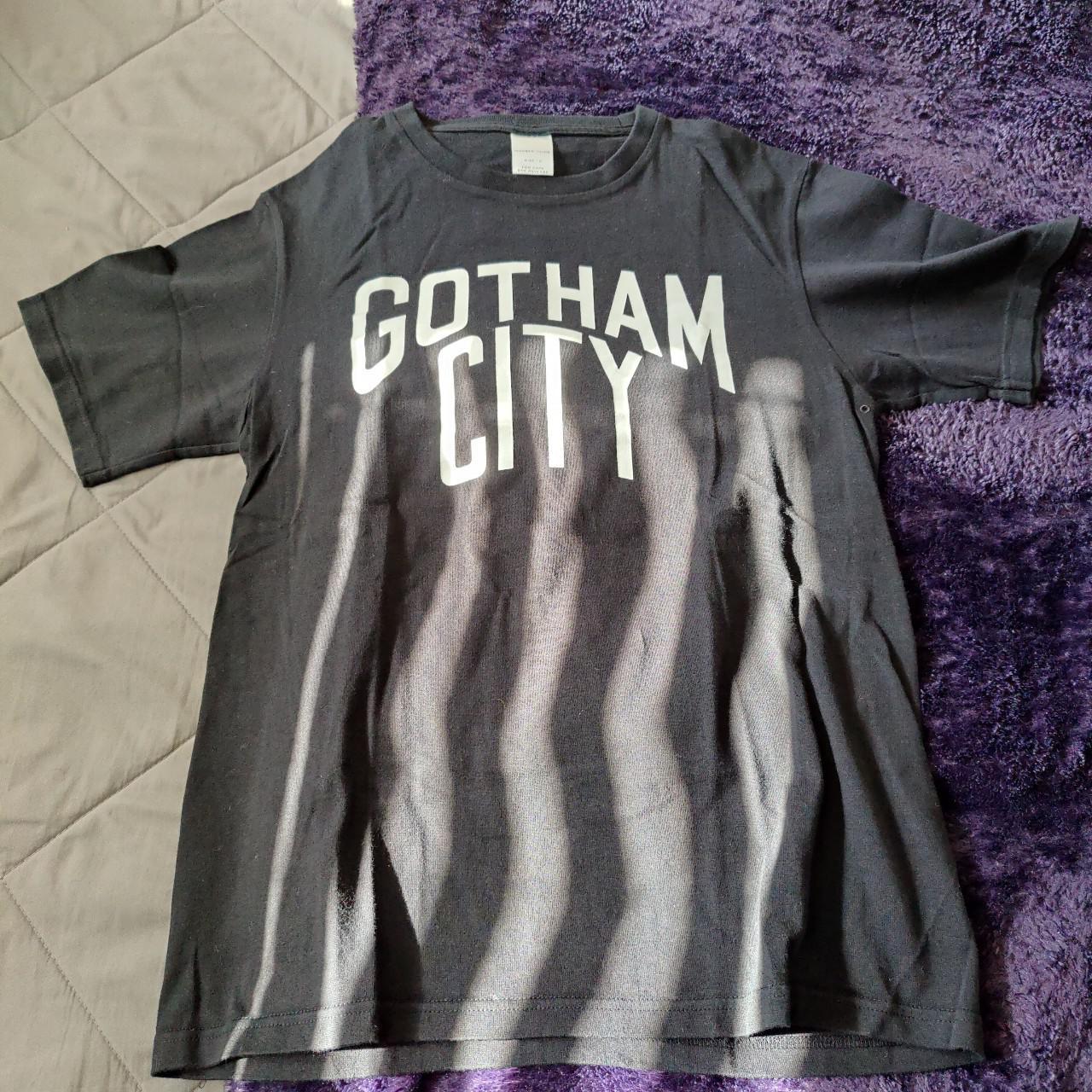 number (n)ine 02SS gotham city tshirt black size... - Depop